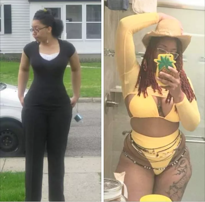 From geek to a fucking goddess! Jasmine Marie Glanton IG: @thatladyjas