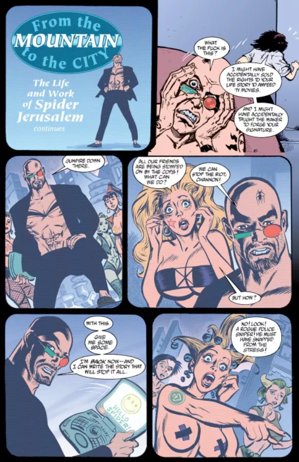 From the Mountain to the City [Transmetropolitan #31]