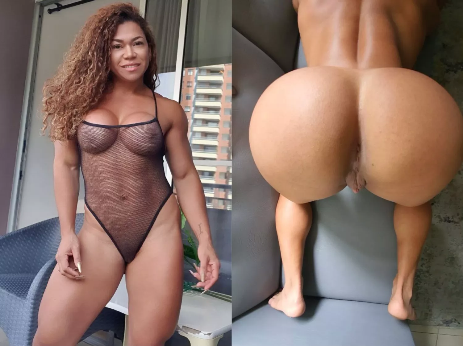 Front and back