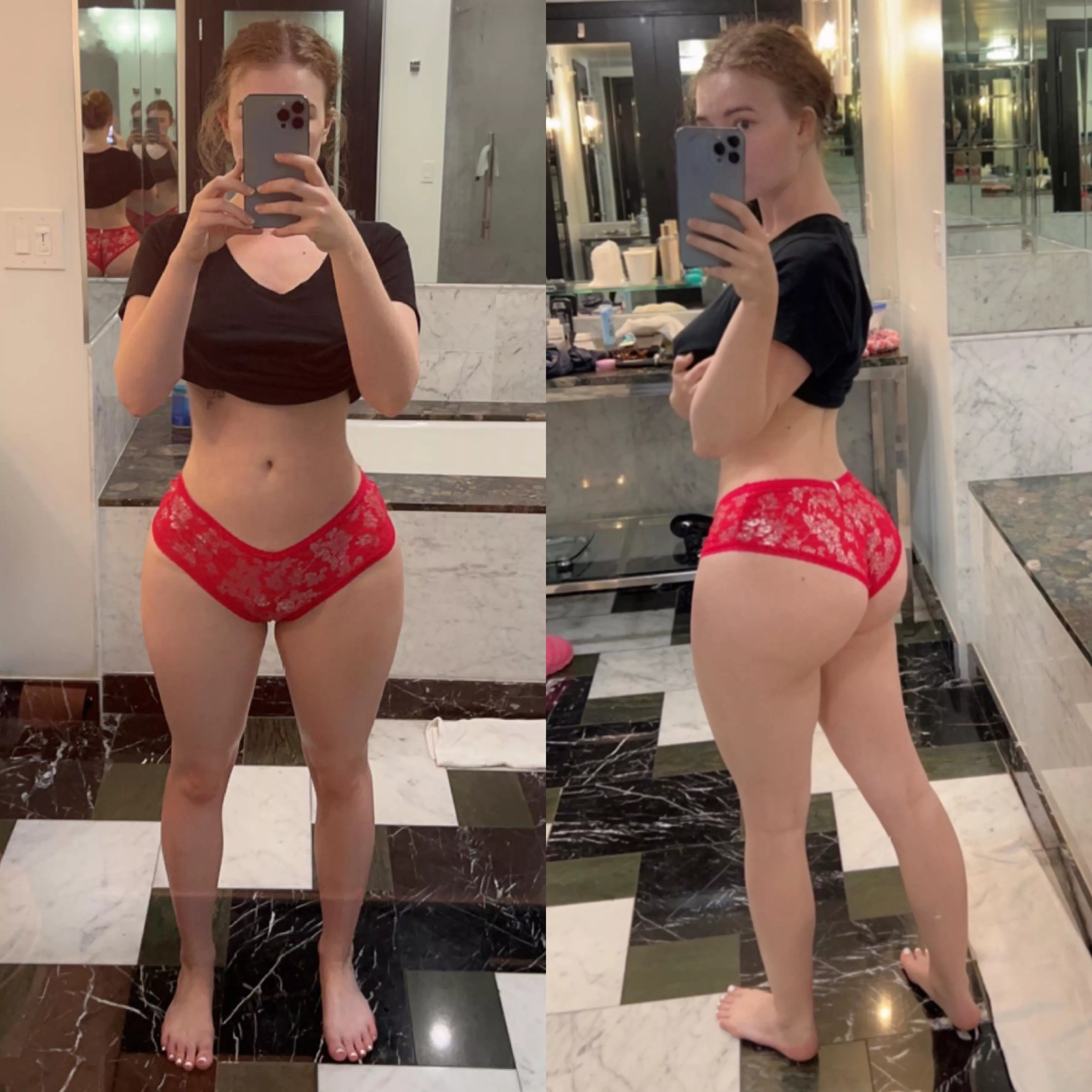 Front or back?