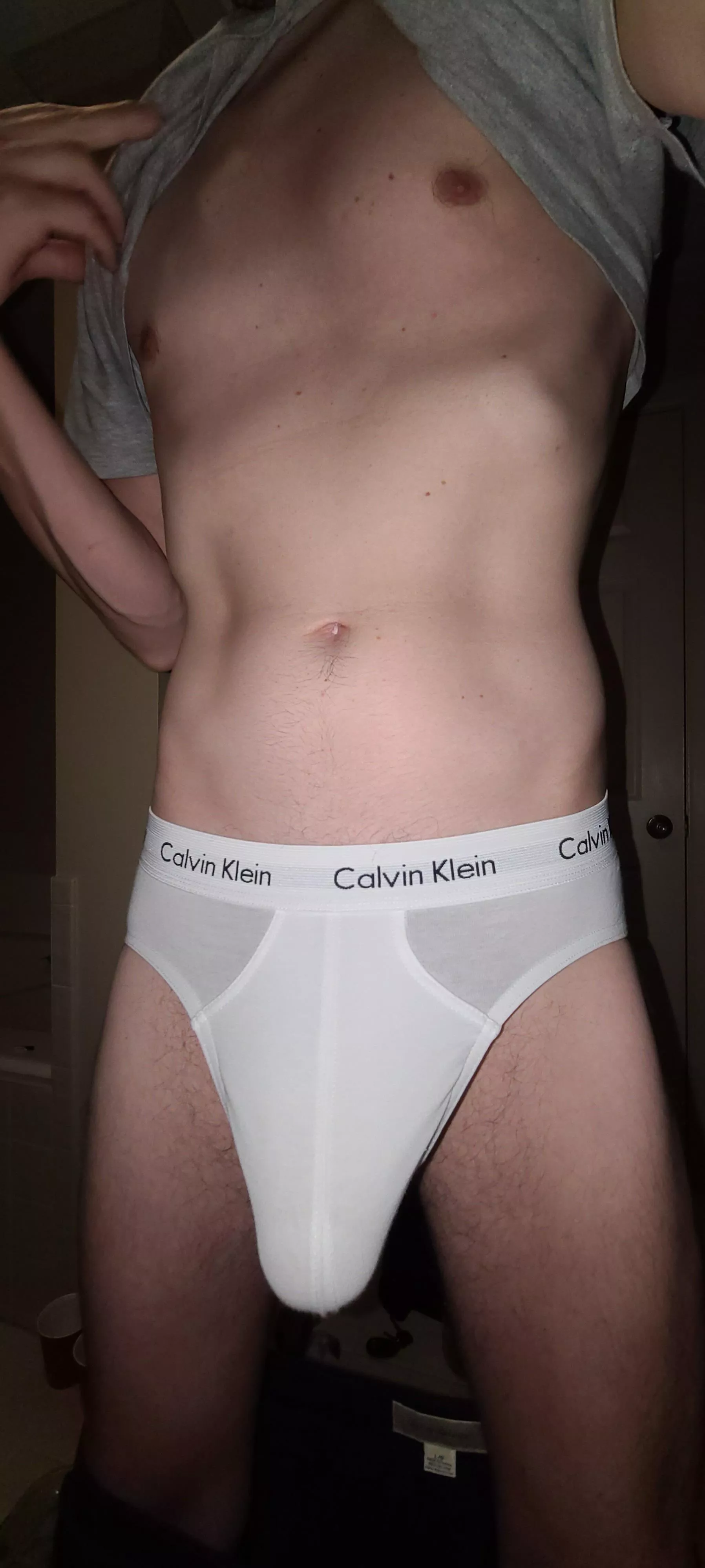 Fuck, he wears briefs