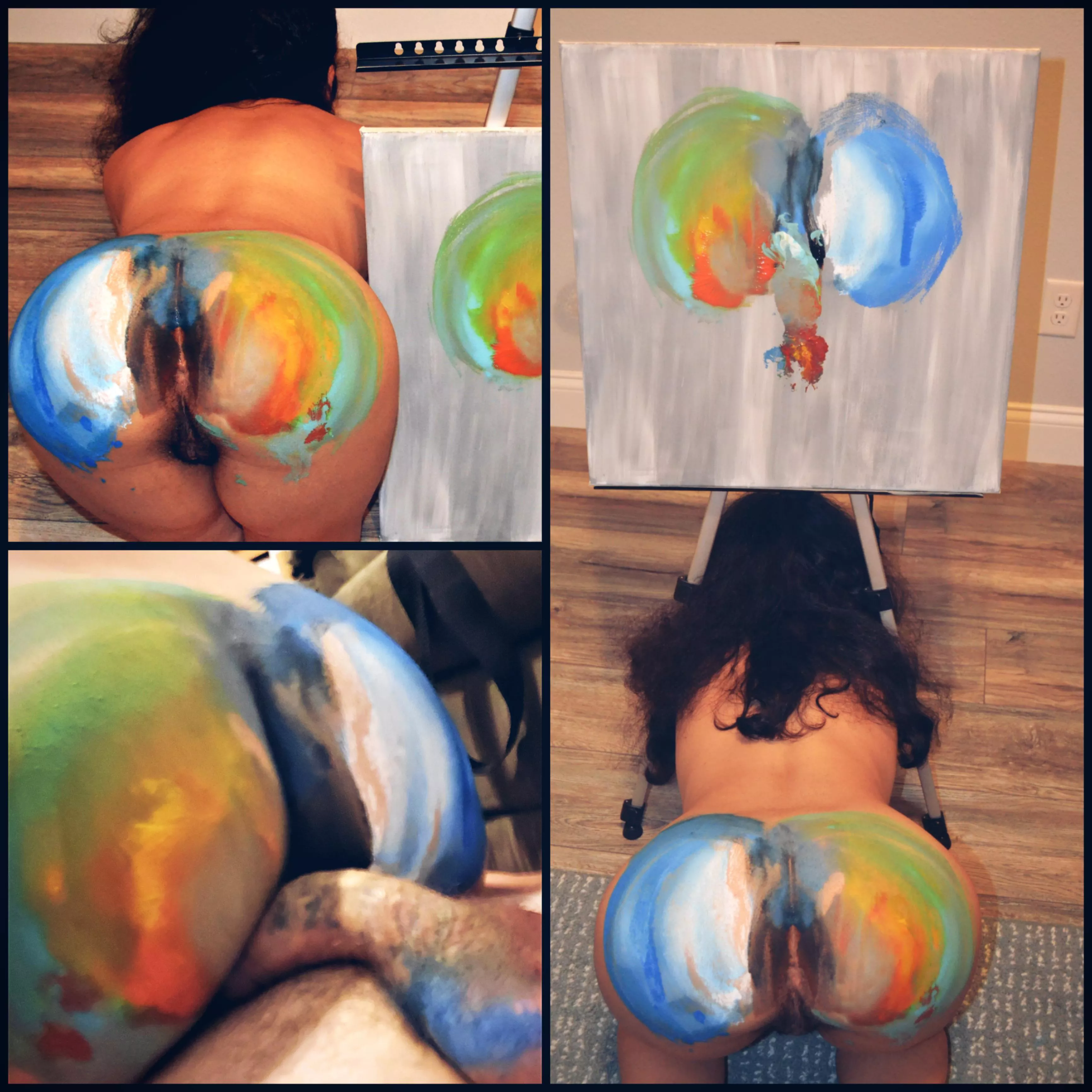 fucked and painted;)