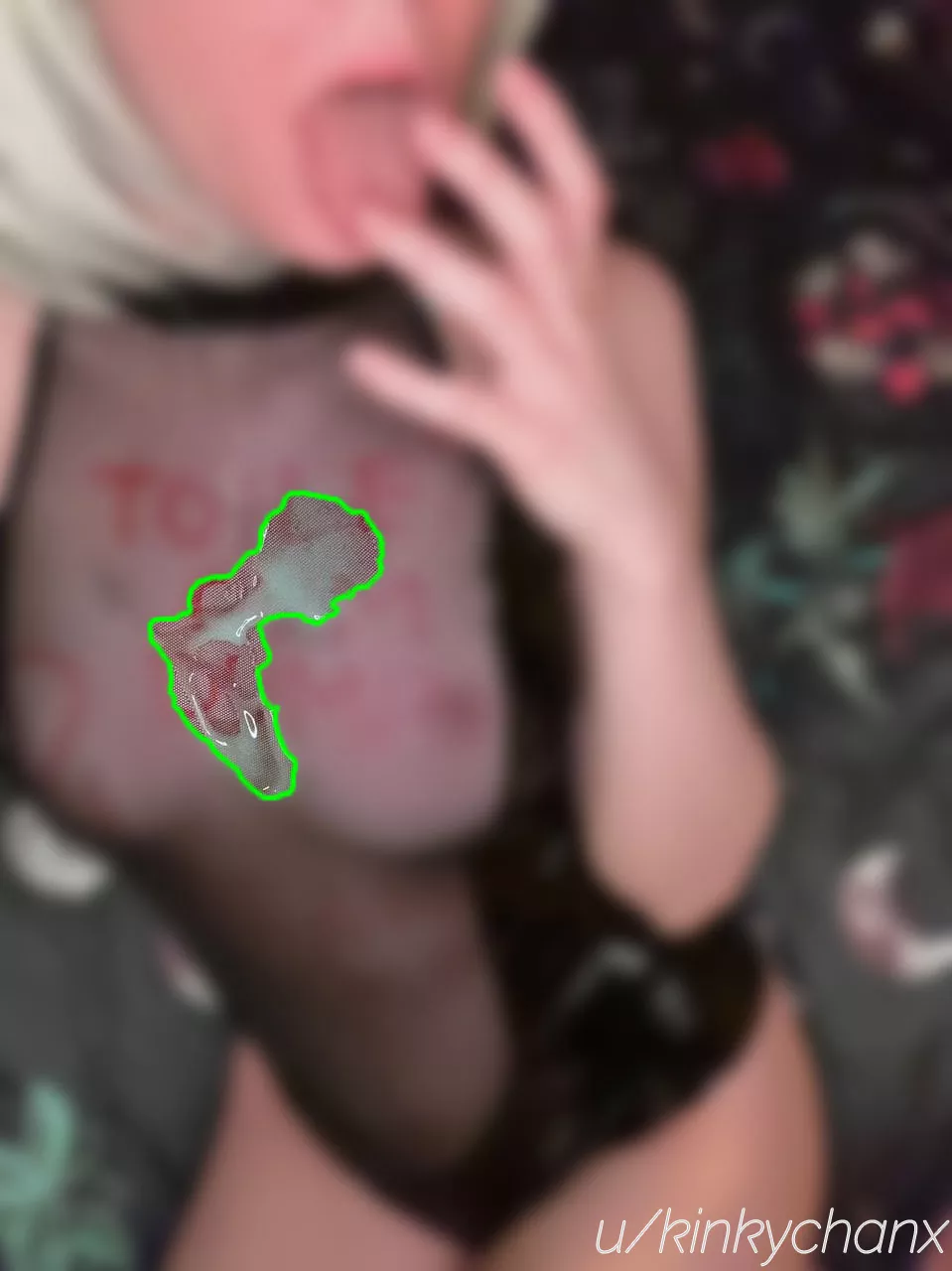 Fucked holes, cum covered breasts, and humiliating writings all over my slutty body. So submissive, but still censored for you, loser [oc] [domme] [censored]