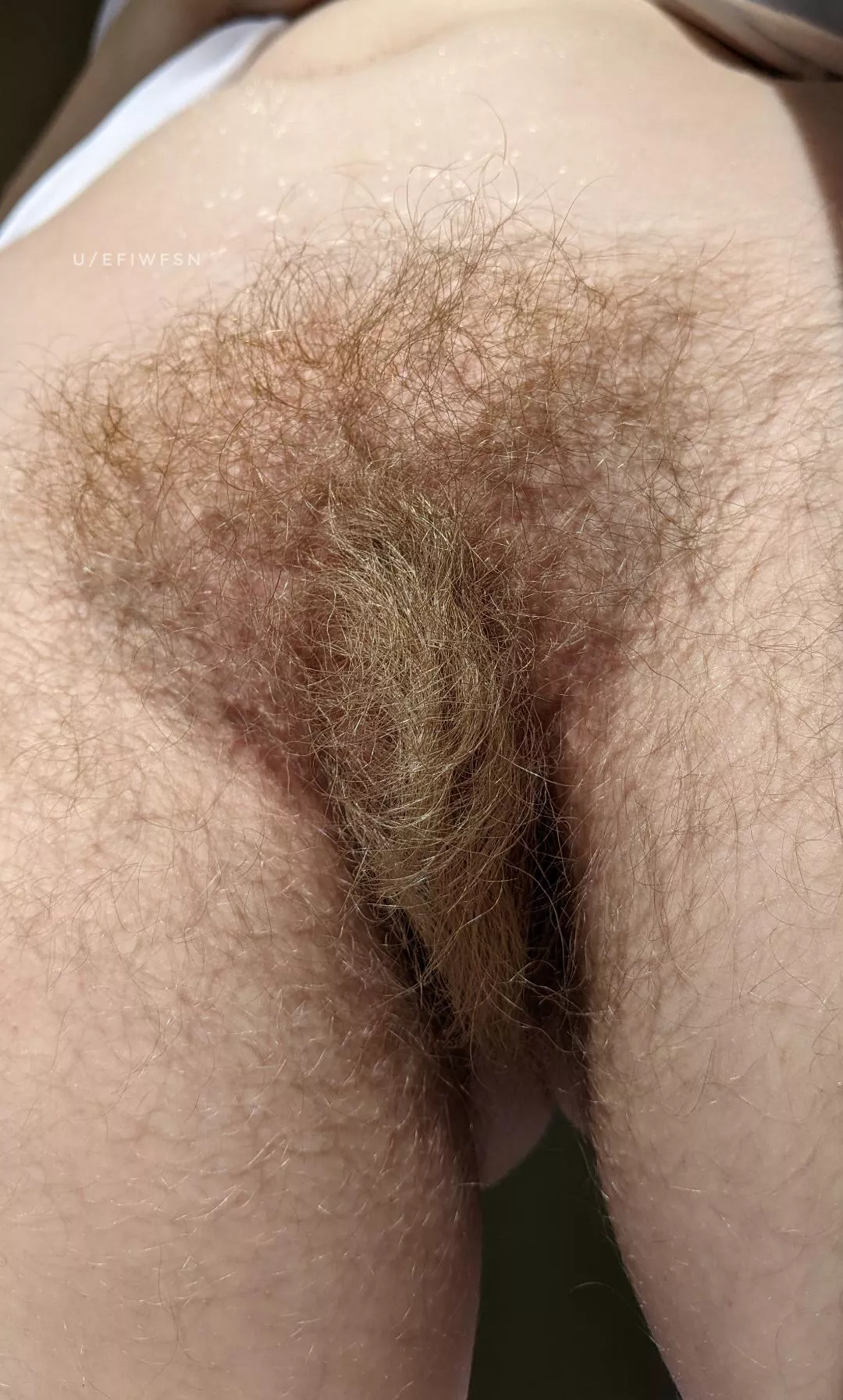 Full of hair...but I'd like to be filled with something else