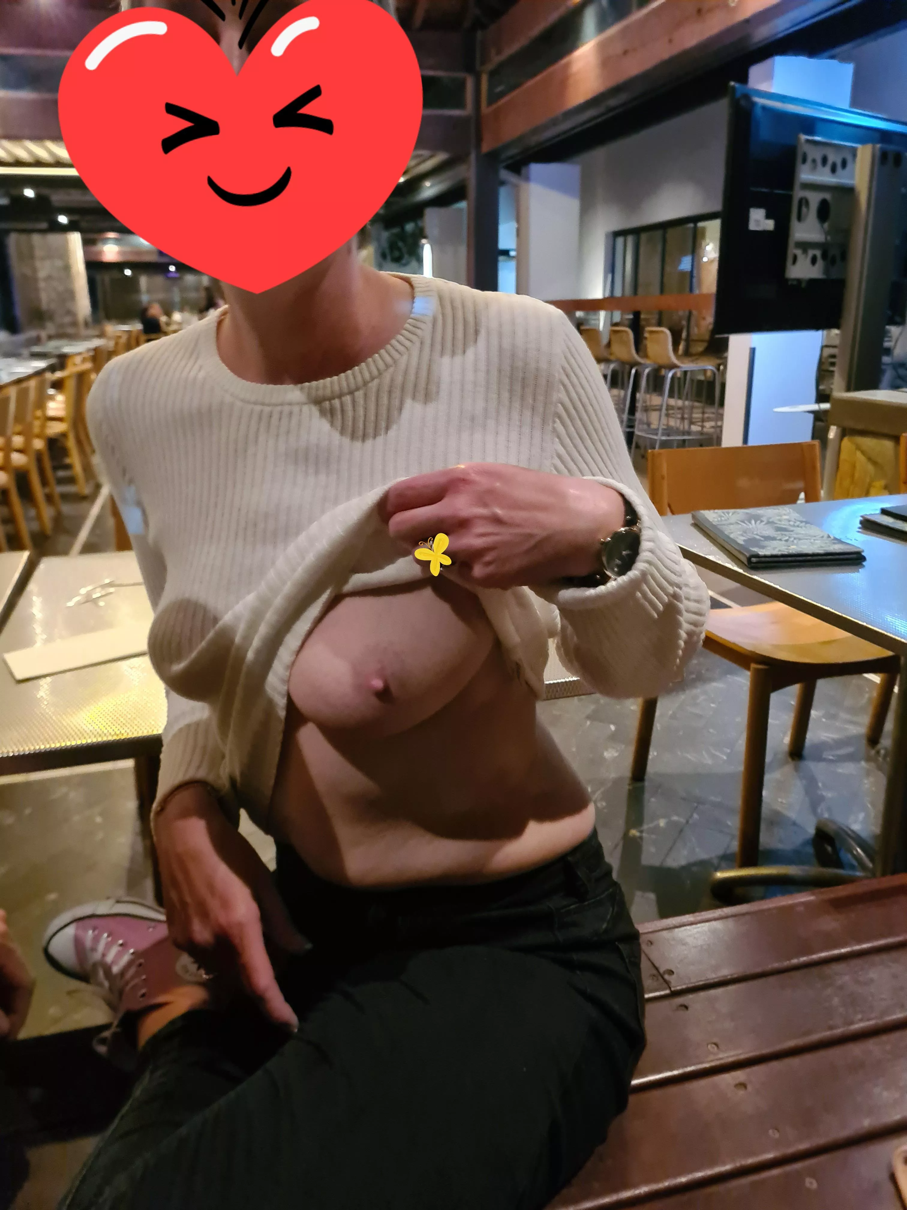 [F]un evening out with hubby