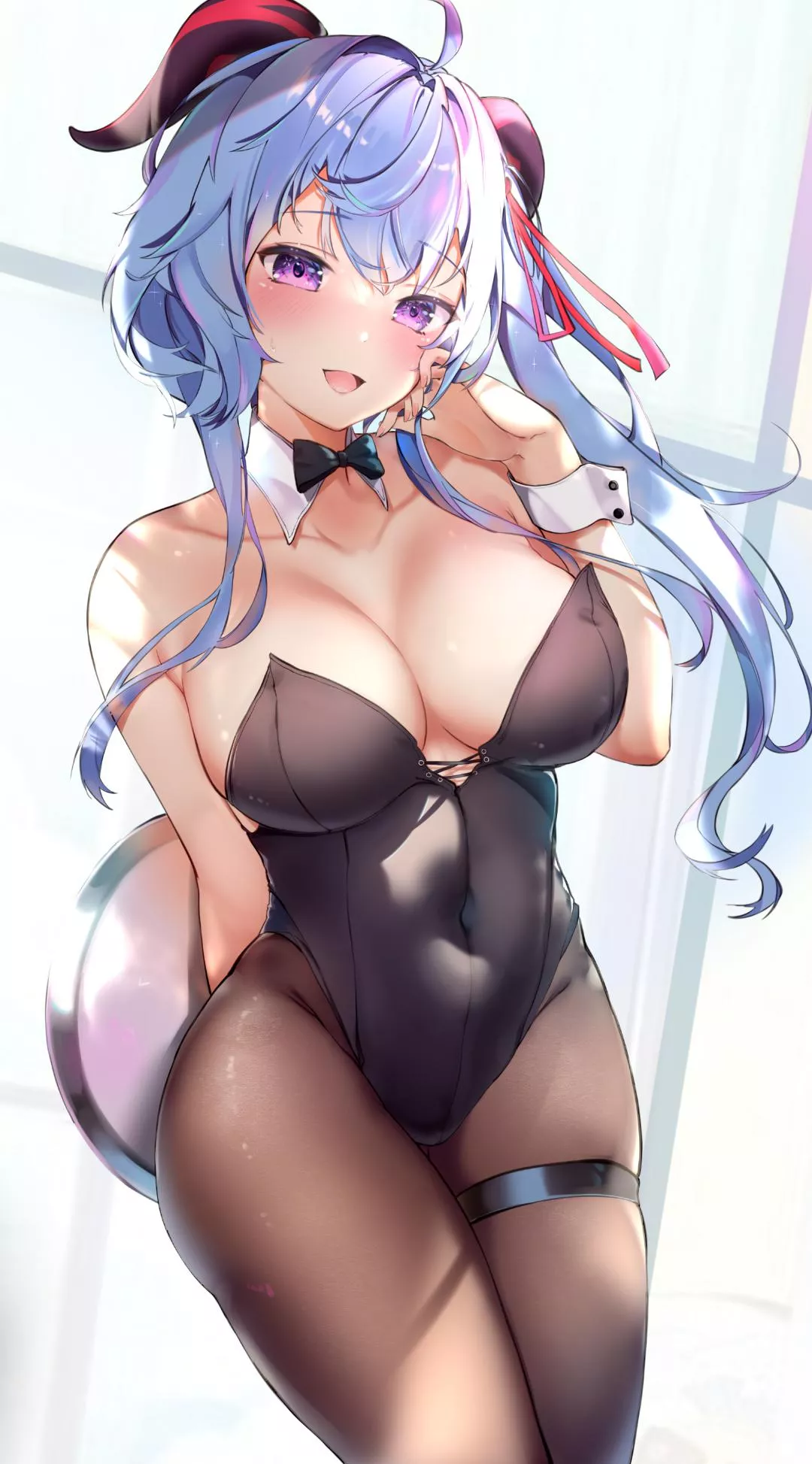 Ganyu in her bunny suit for you~ [Genshin Impact]