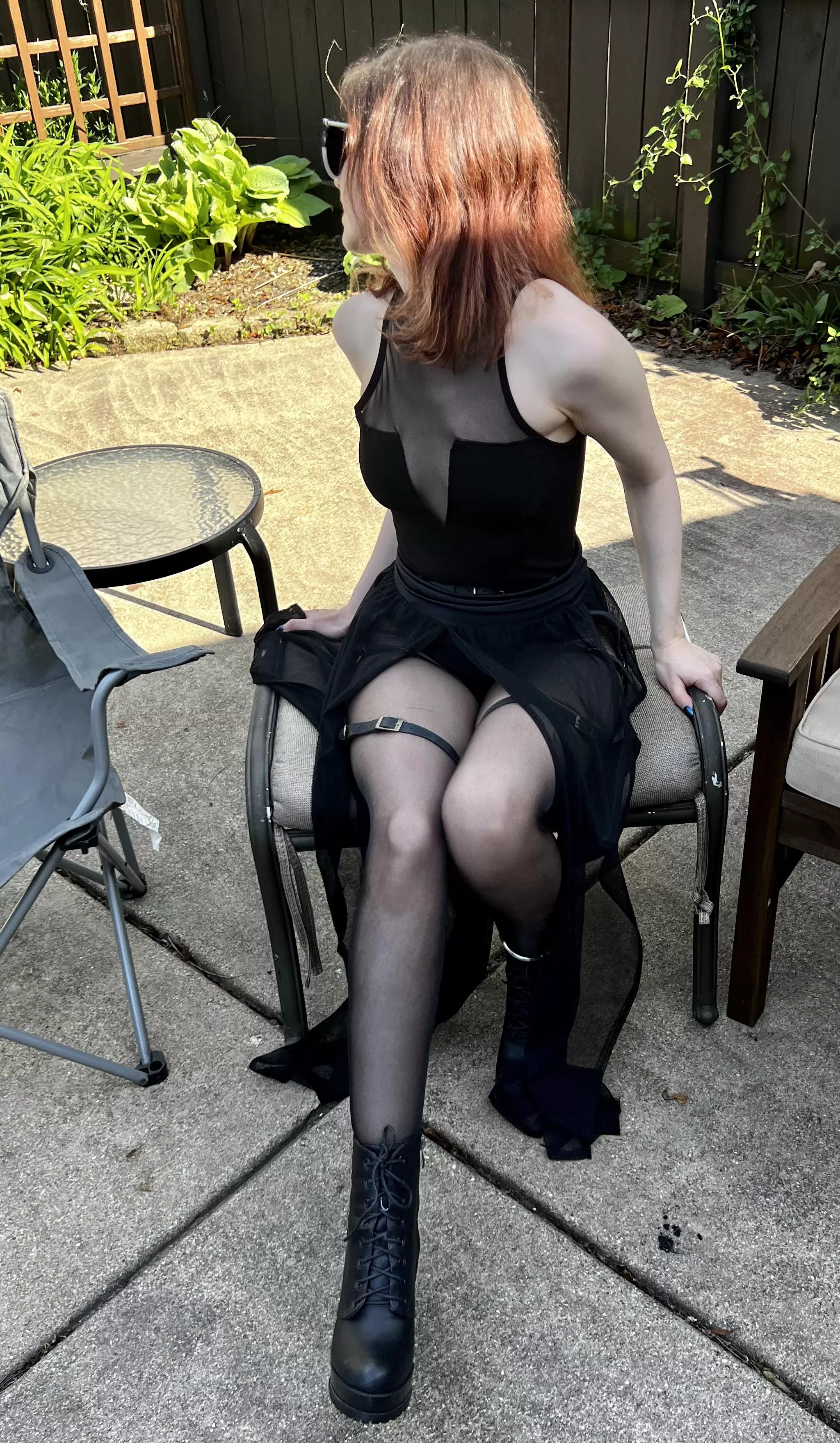 Garden party outfit