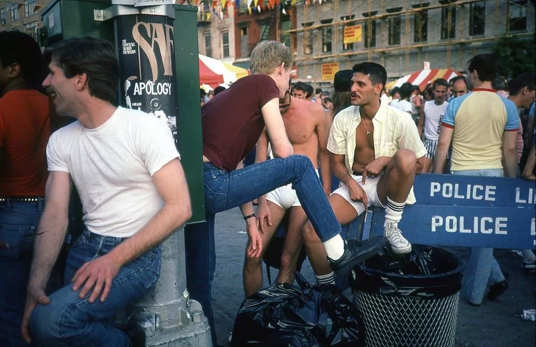 “Gay Pride - New York - 1983” …