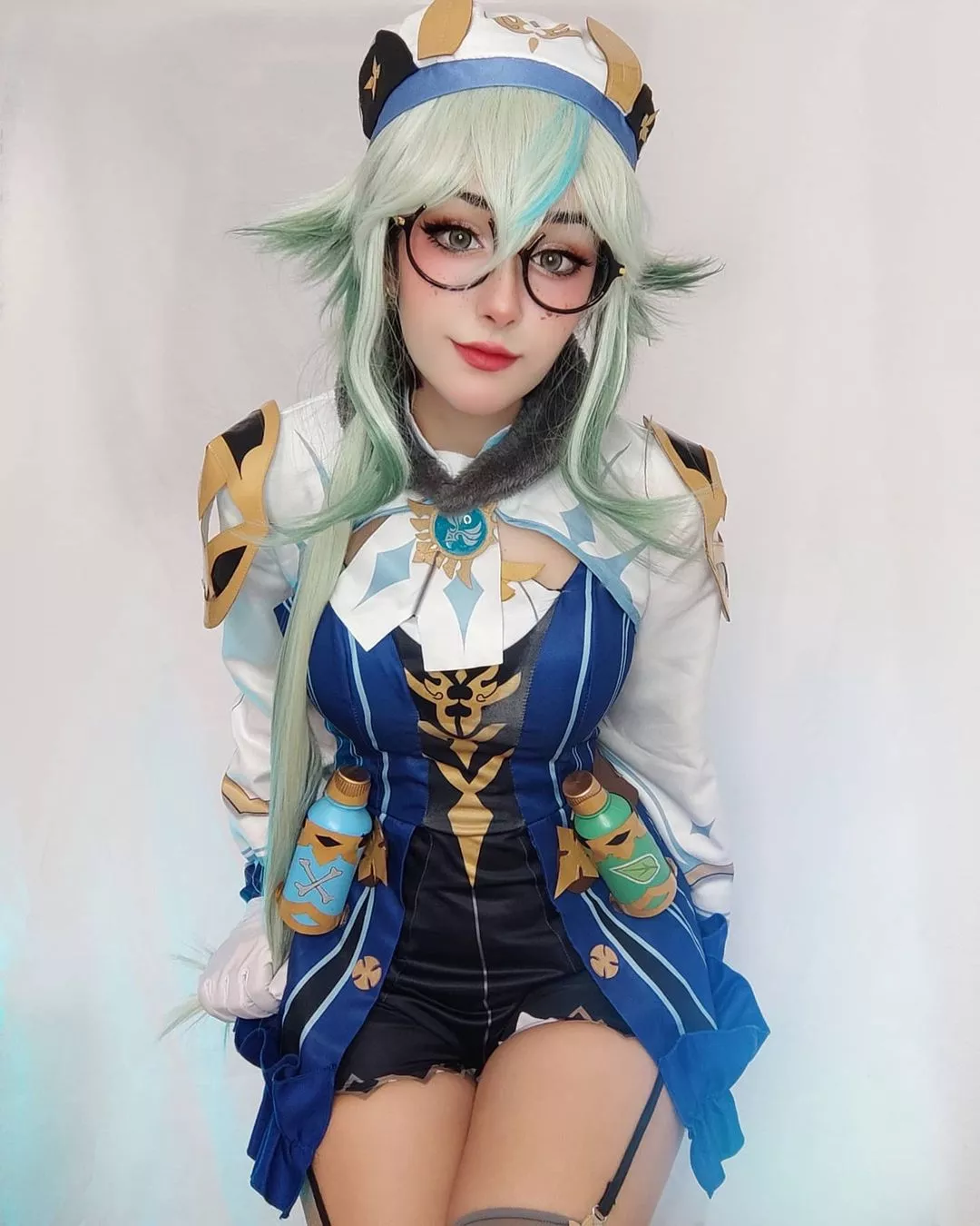 Genshin Impact Sucrose Cosplay by @Nyukix