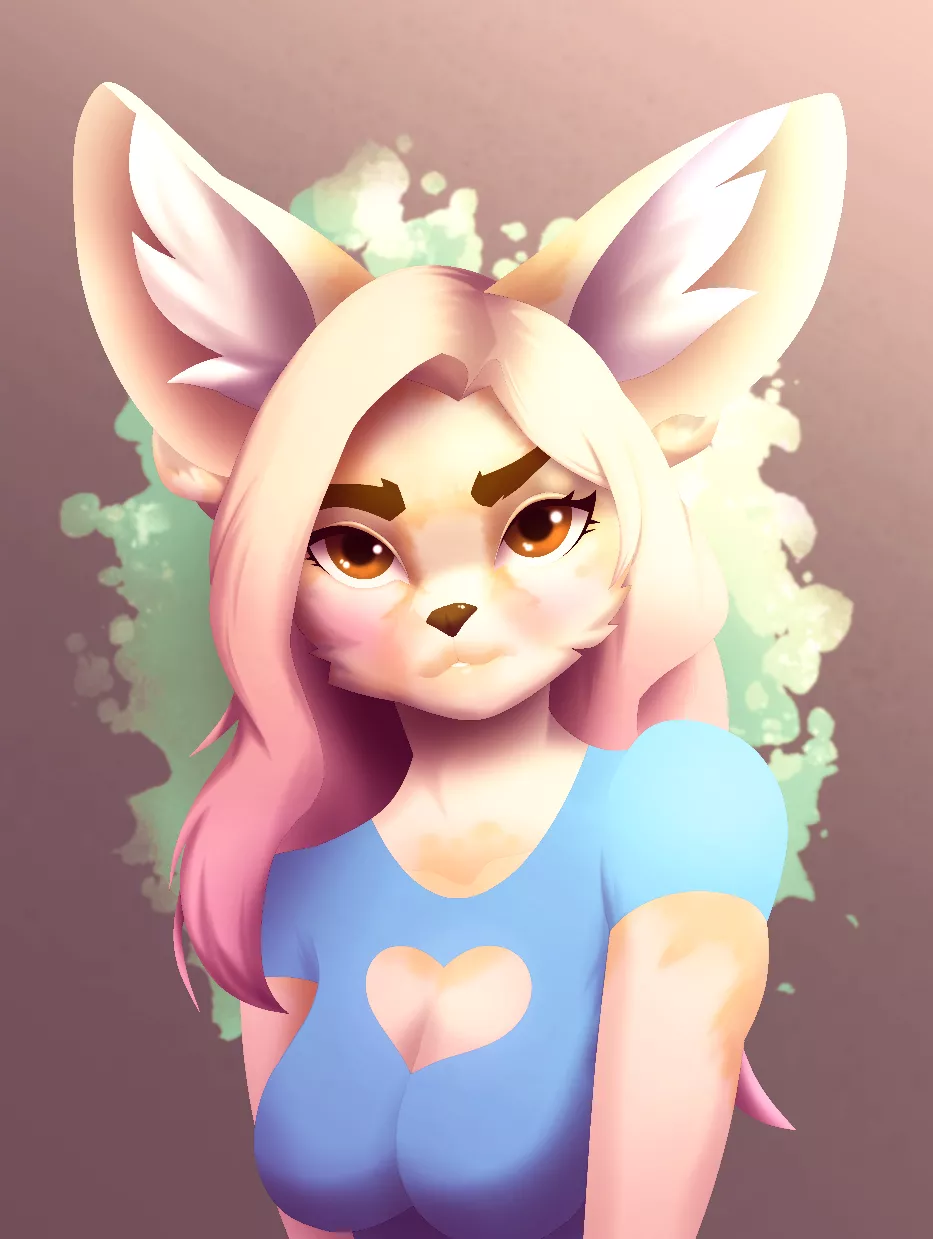 Get fursona portrait commission for 30$