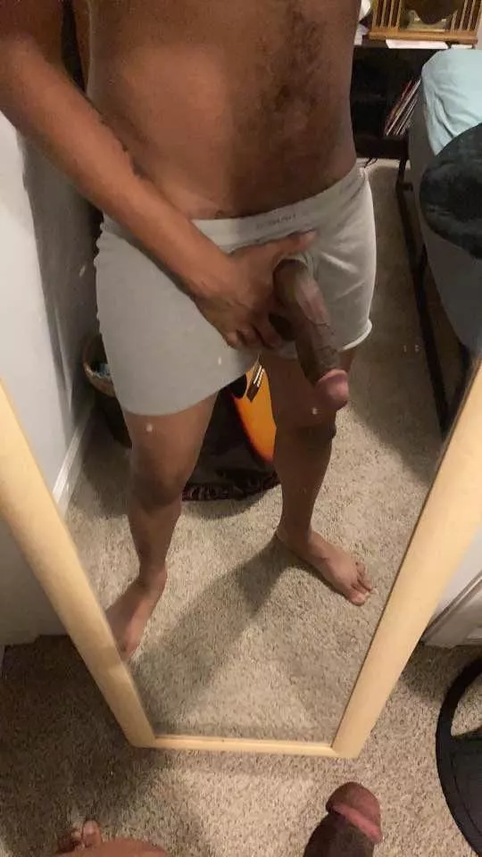 Get on your knees and swallow my cock