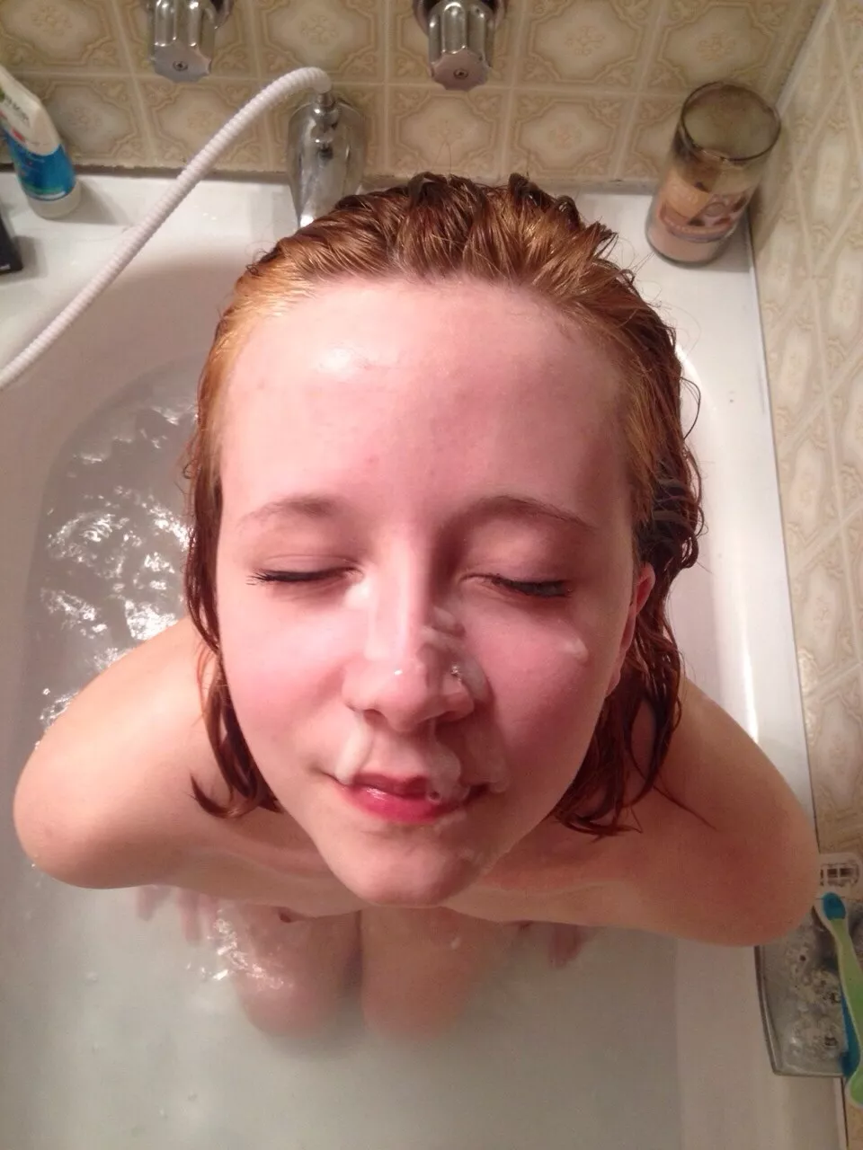 Getting dirty in the bath