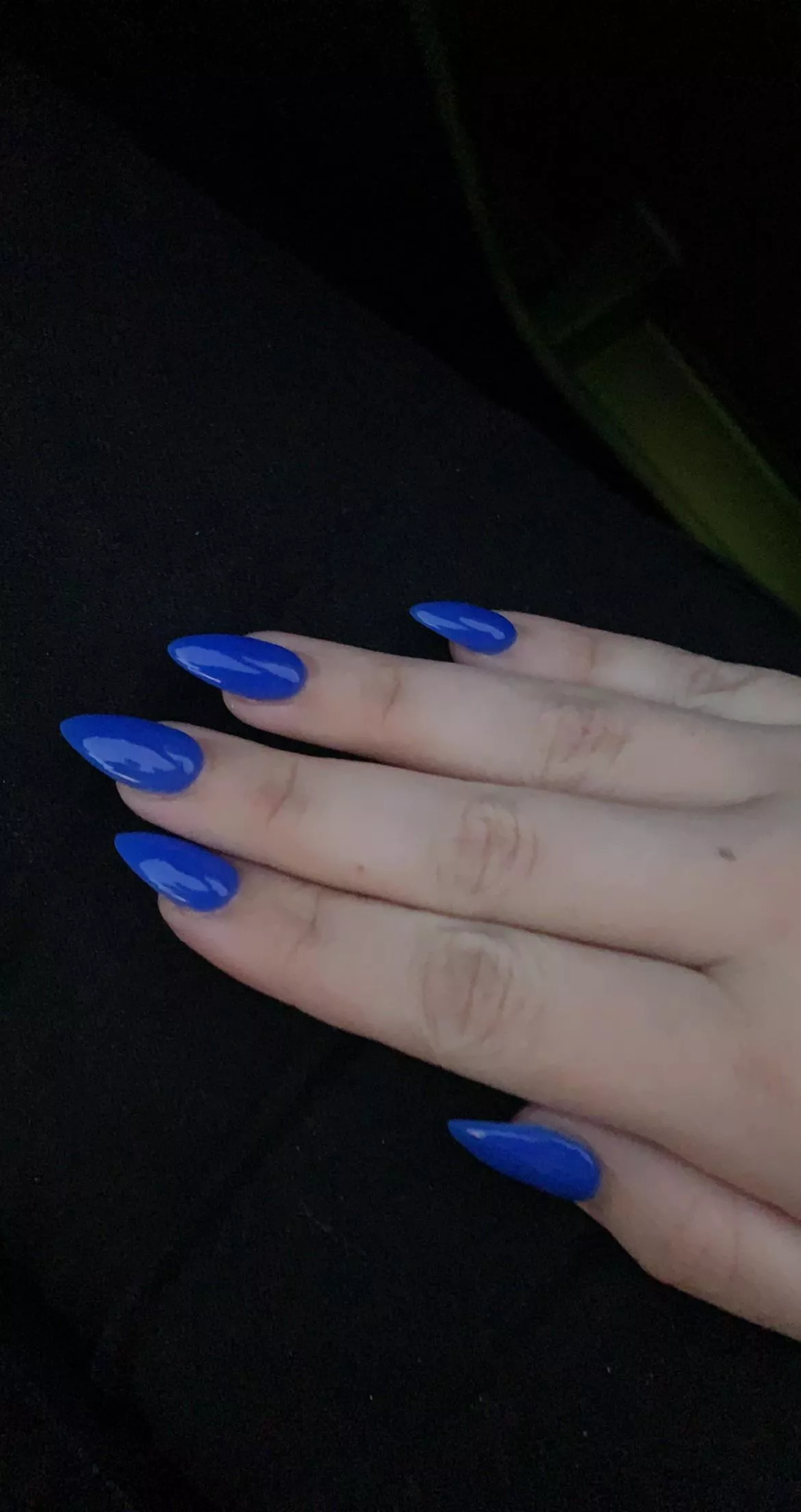 Getting my nails done today. How should I get them done? These are my current nails.