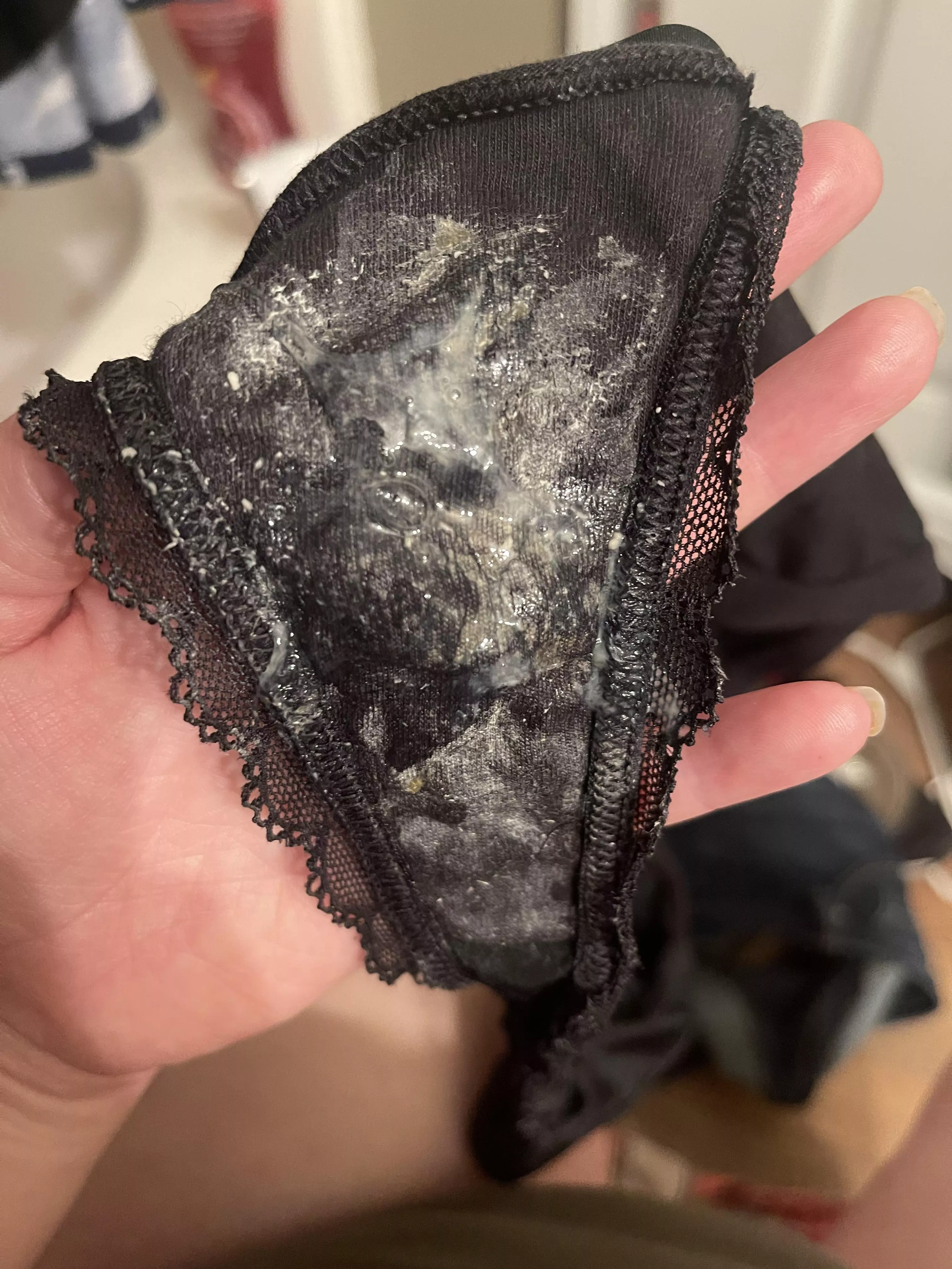 Getting these panties extra dirty