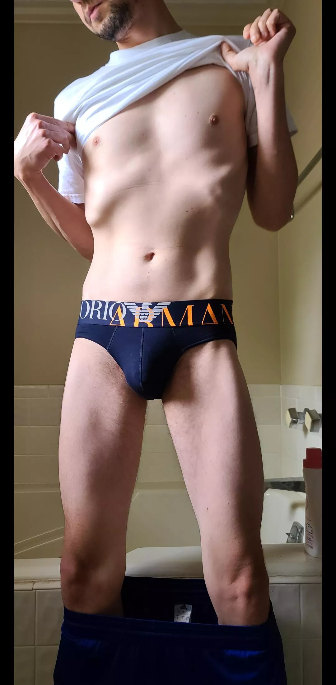 Gf thinks briefs look 