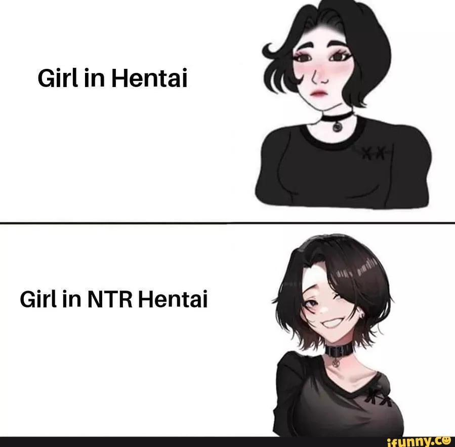 Girl in Hentai Girl in NTR Hentai