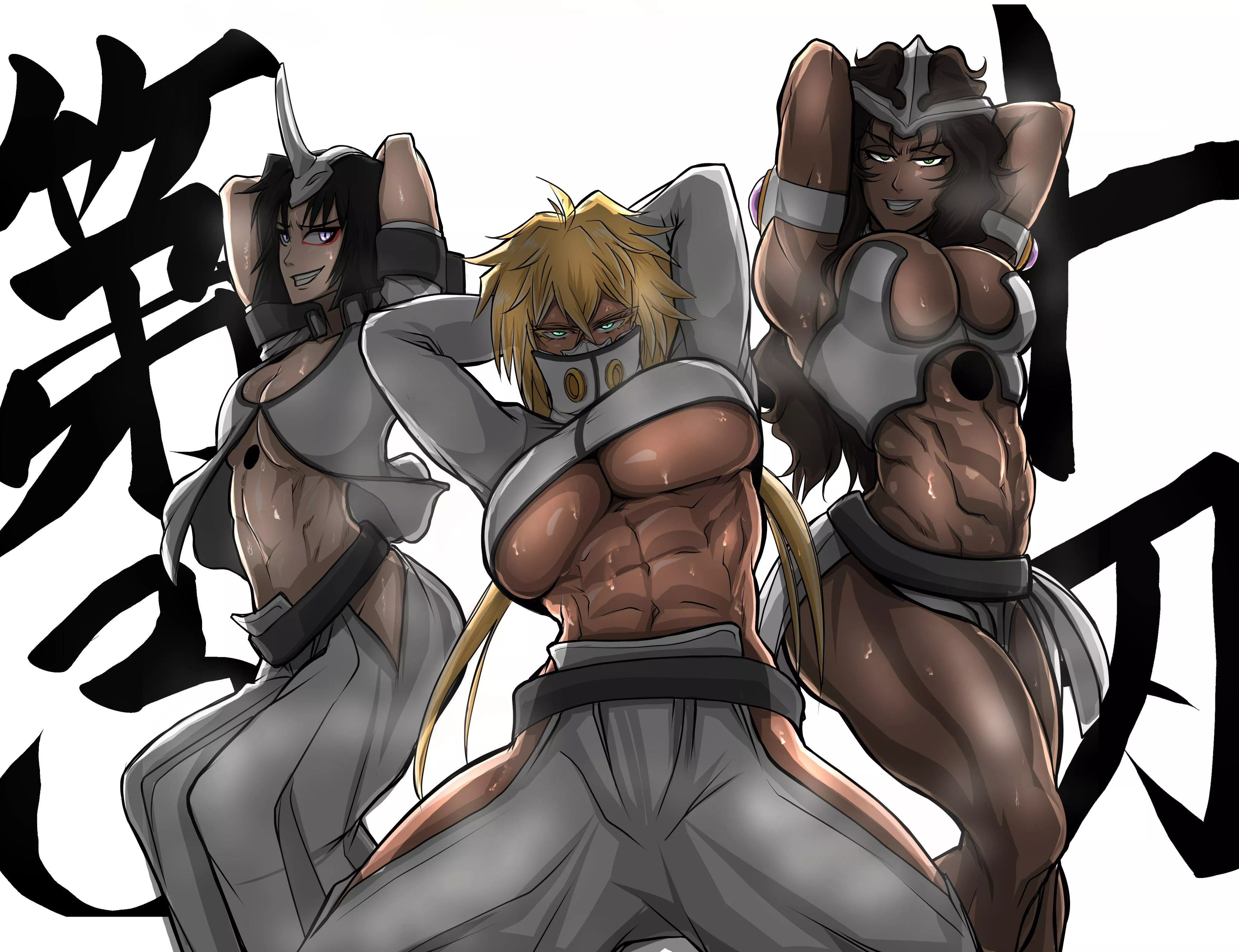 Girls from Bleach.(@soyuz001)