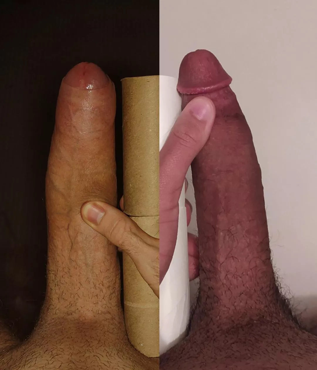 Girth (mine) vs Length (u/BigPortugueseCock), doubt anyone could handle both