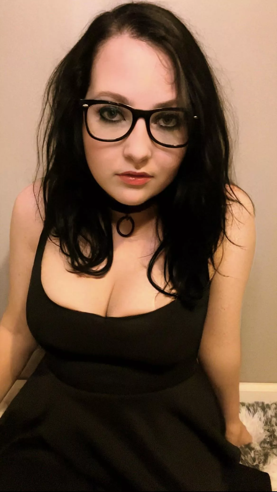 Glasses and a collar- good combo?