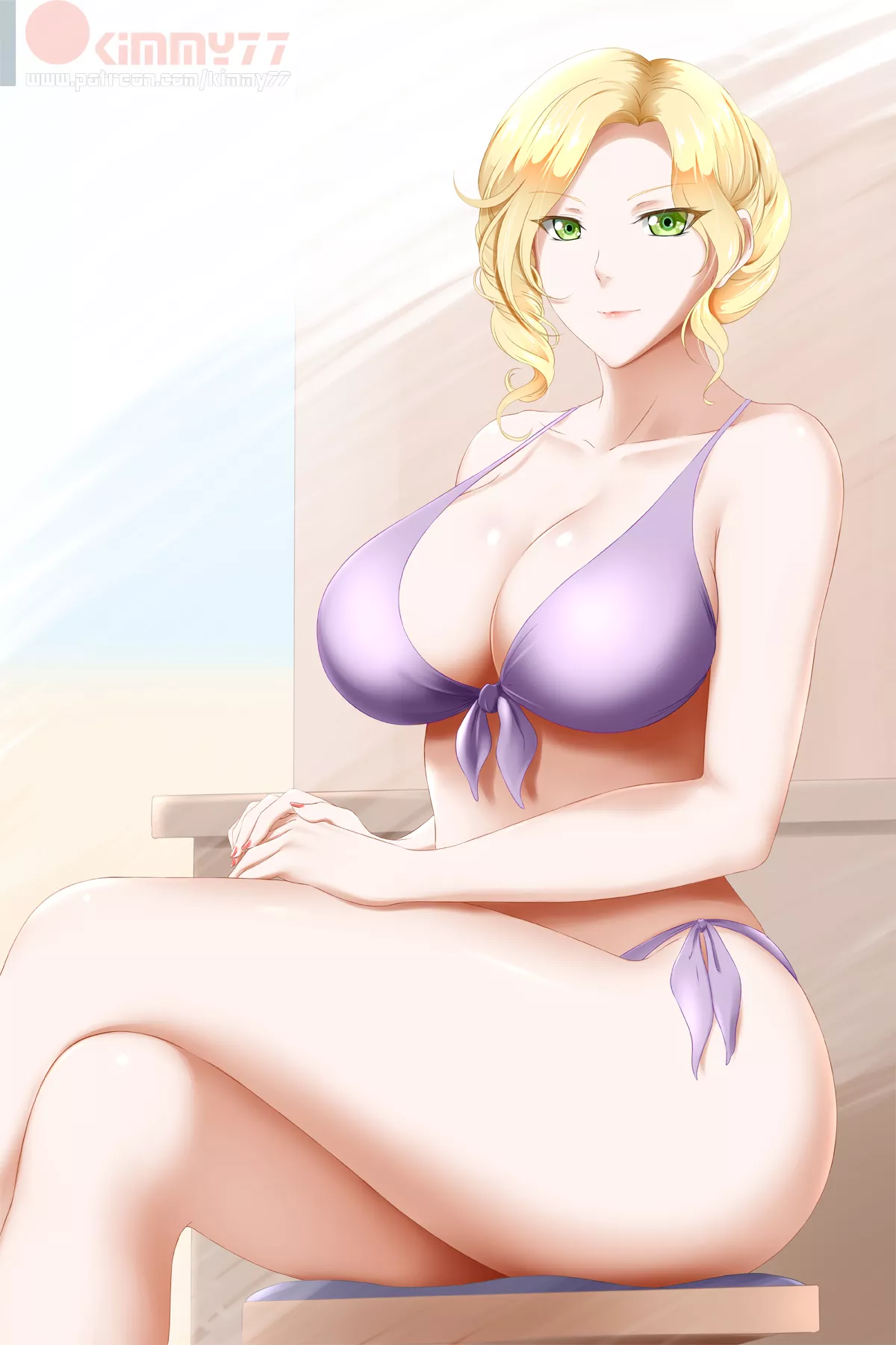 Glynda Goodwitch looking like a fine milf