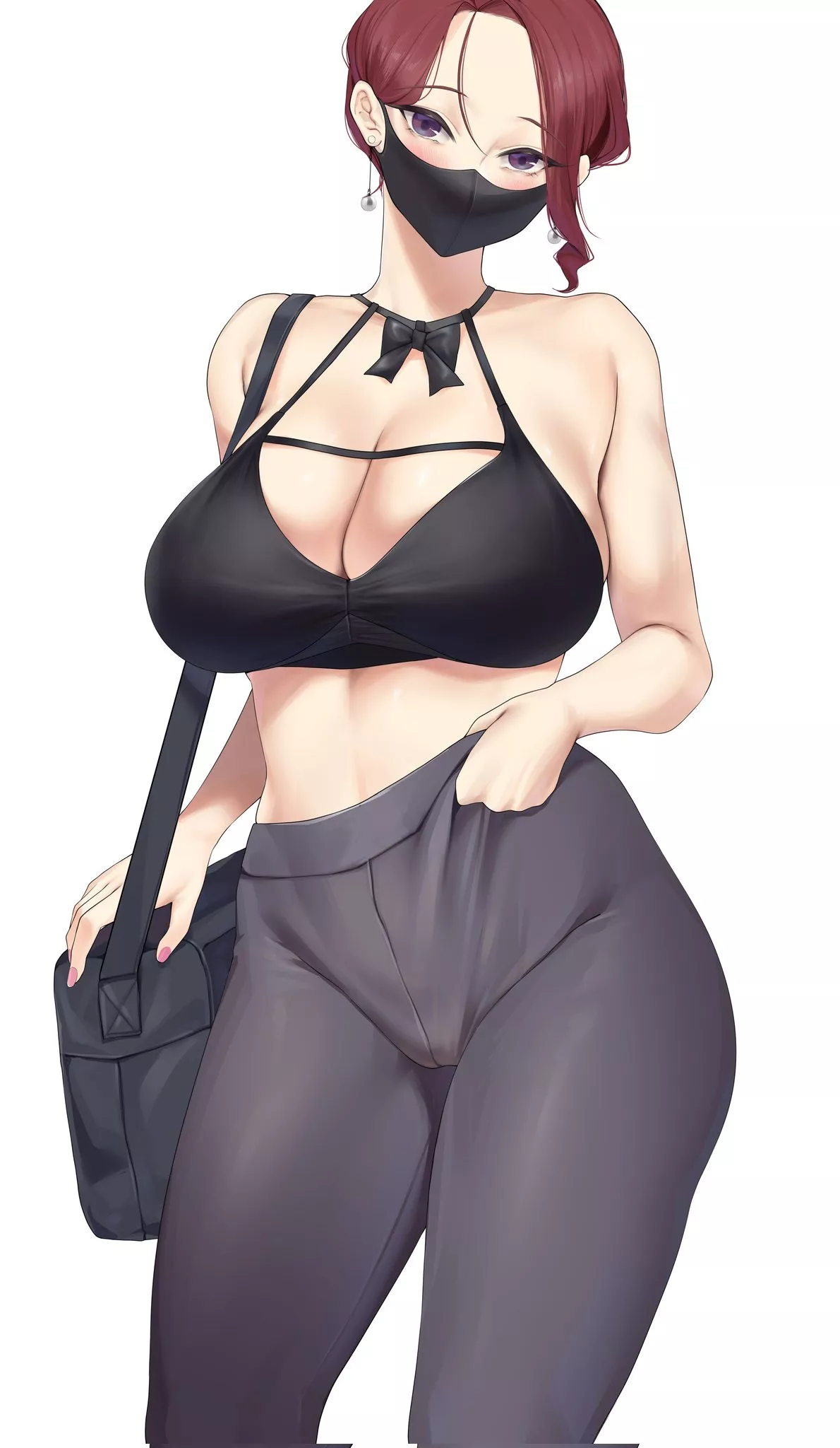 Going to the gym (Maskwolf) [Original]