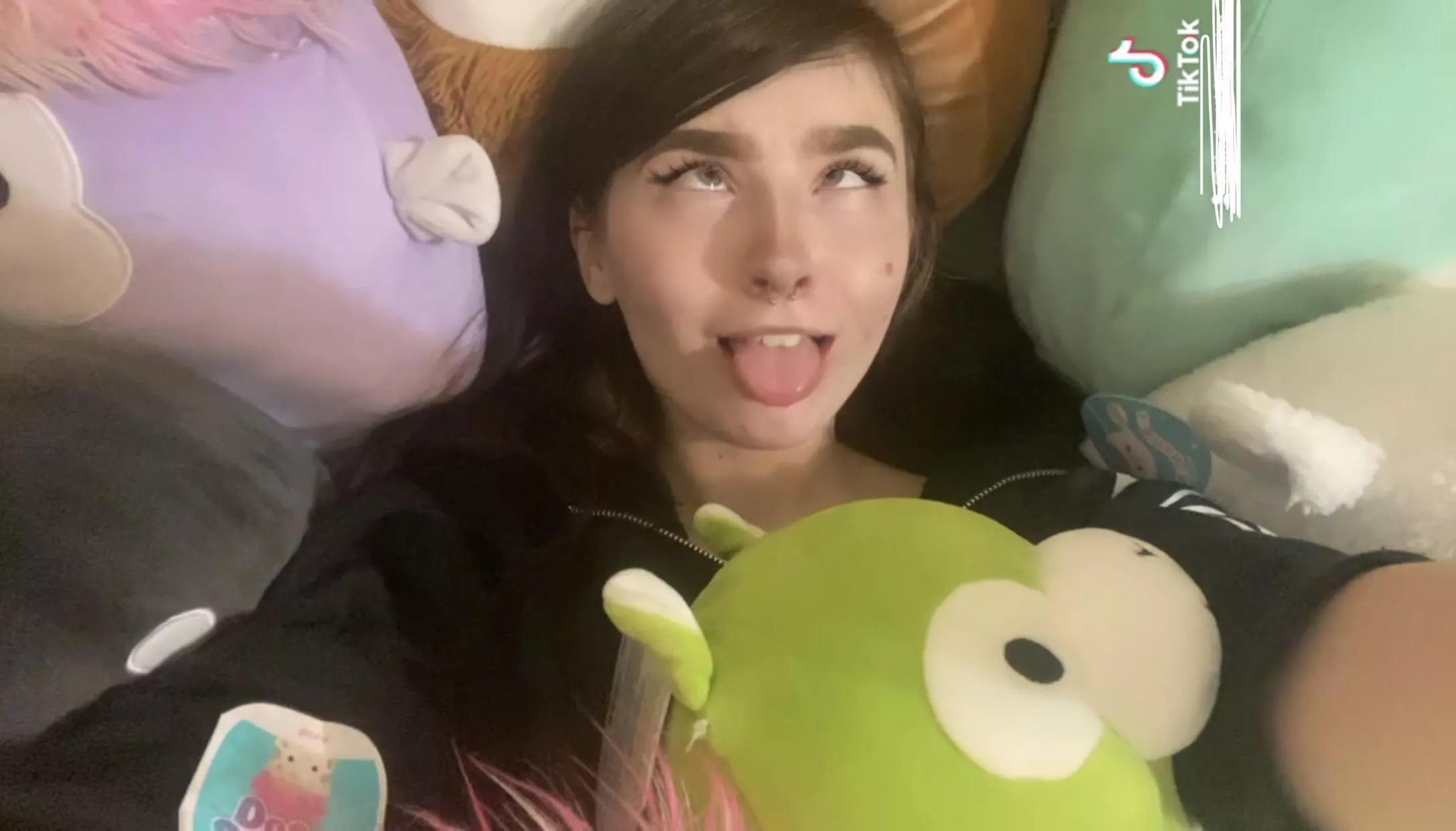 Goofy face I know, buuut wanted to show you guys my squishmallows ðŸ§¸ ðŸ’•