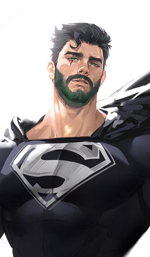 gosh I don't know who to credit but damn this superman needs a bara version