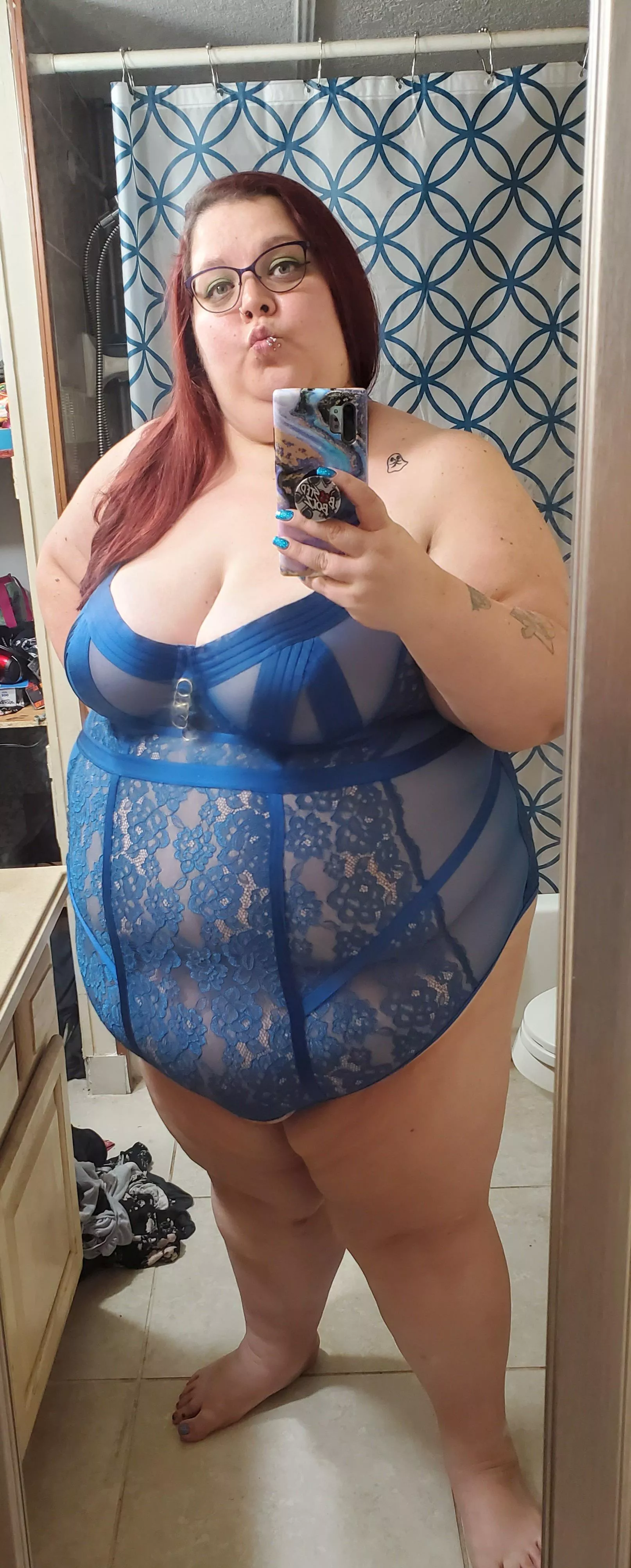 Got a new lingerie piece. Whatcha think?