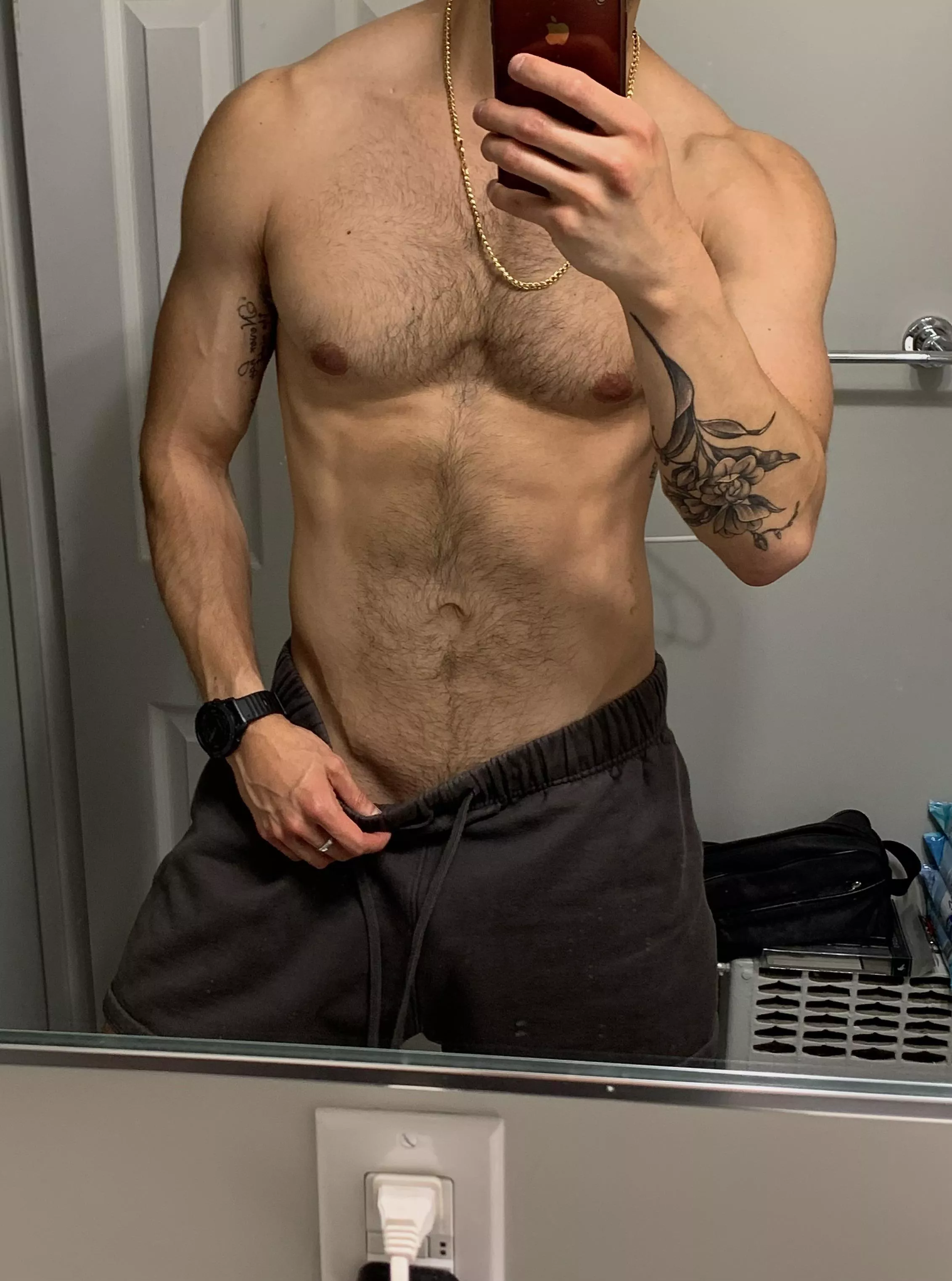 Got some more ink under these shorts…who wants to see?