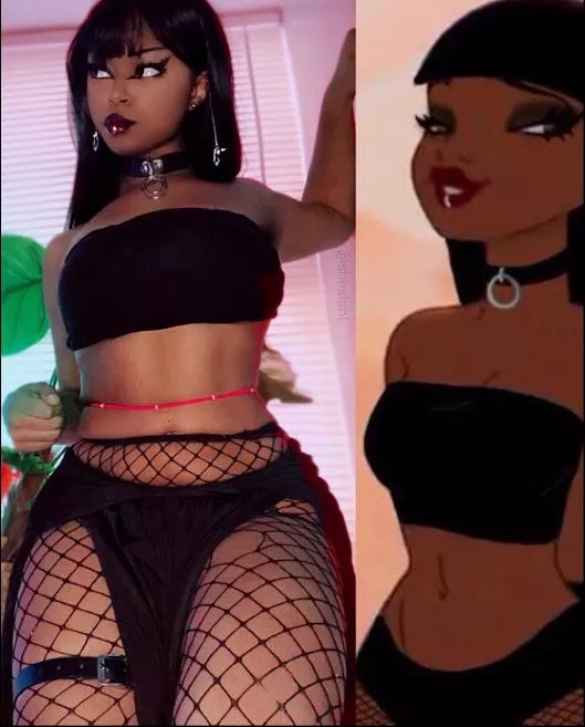 Goth Chel from Road to El Dorado cosplay by Sheslani