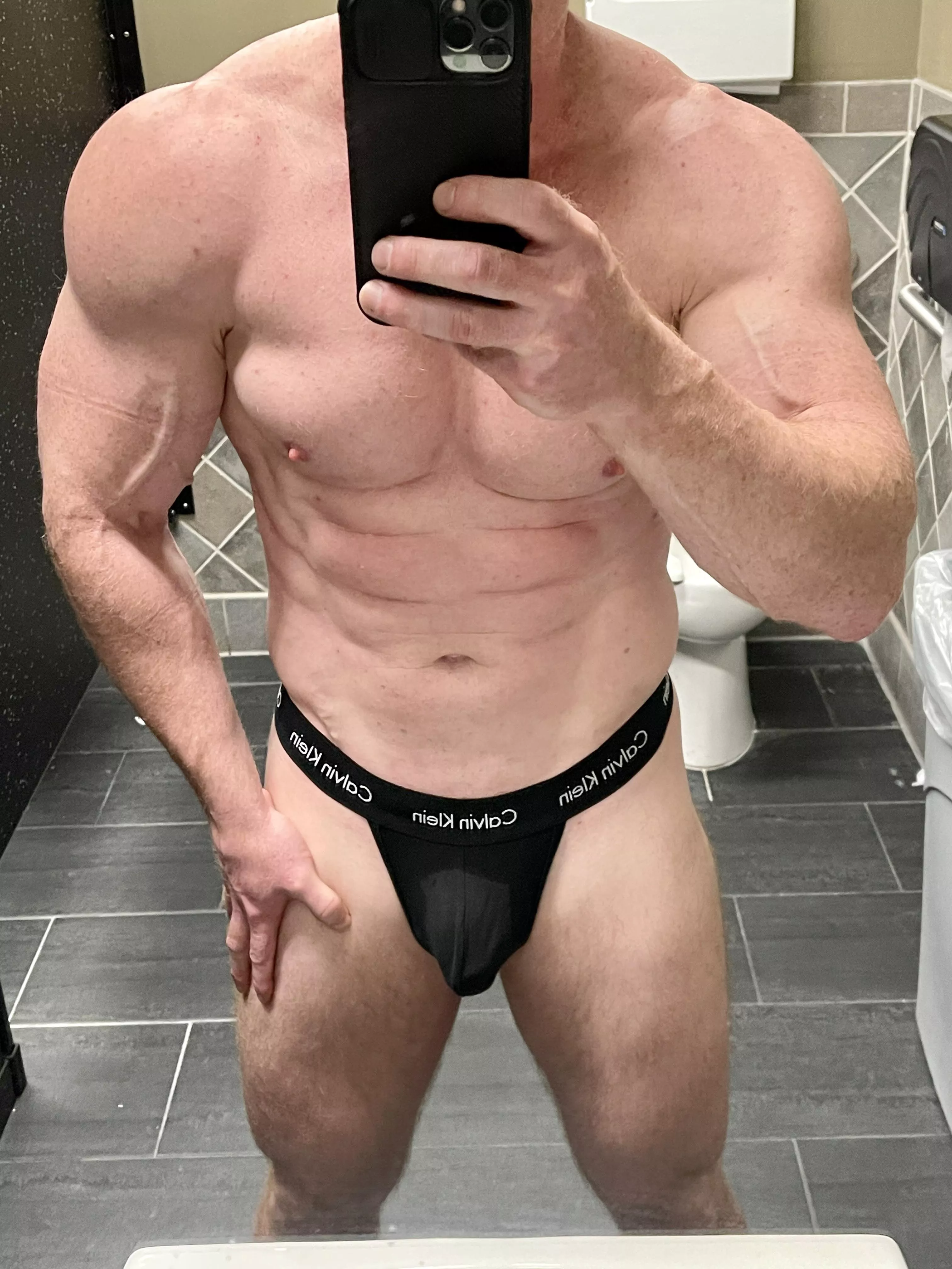 Great Tuesday gy(m) session. Who else got their flex on today?