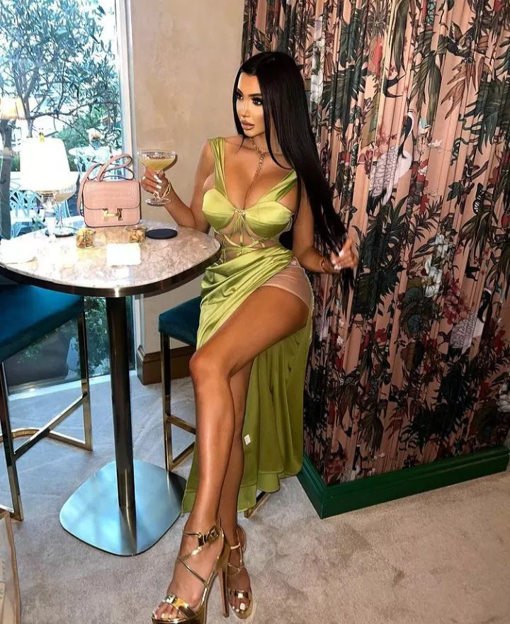 Green dress