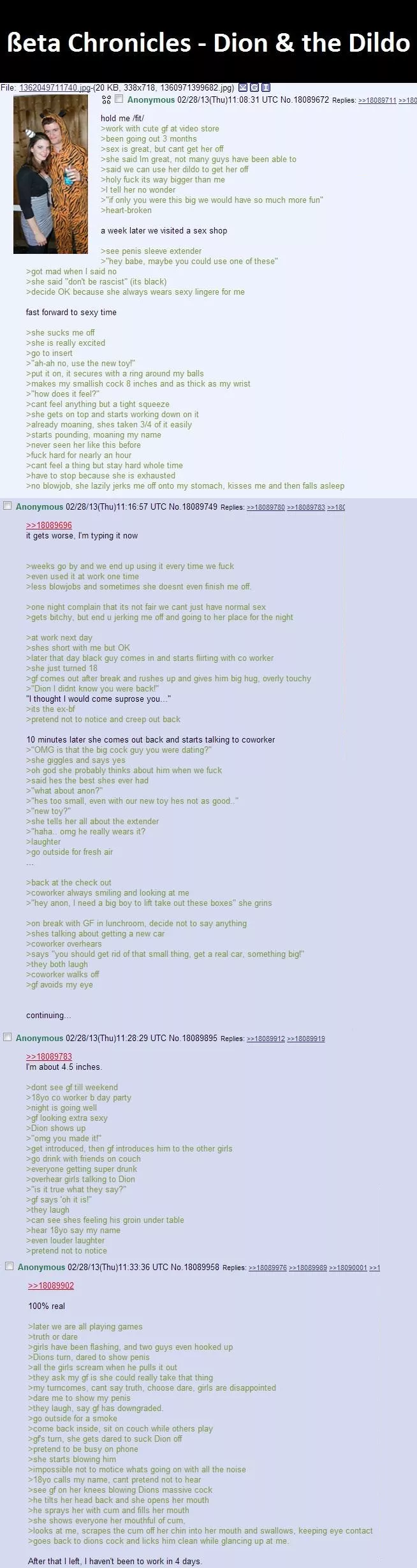 Greentext story that you might like