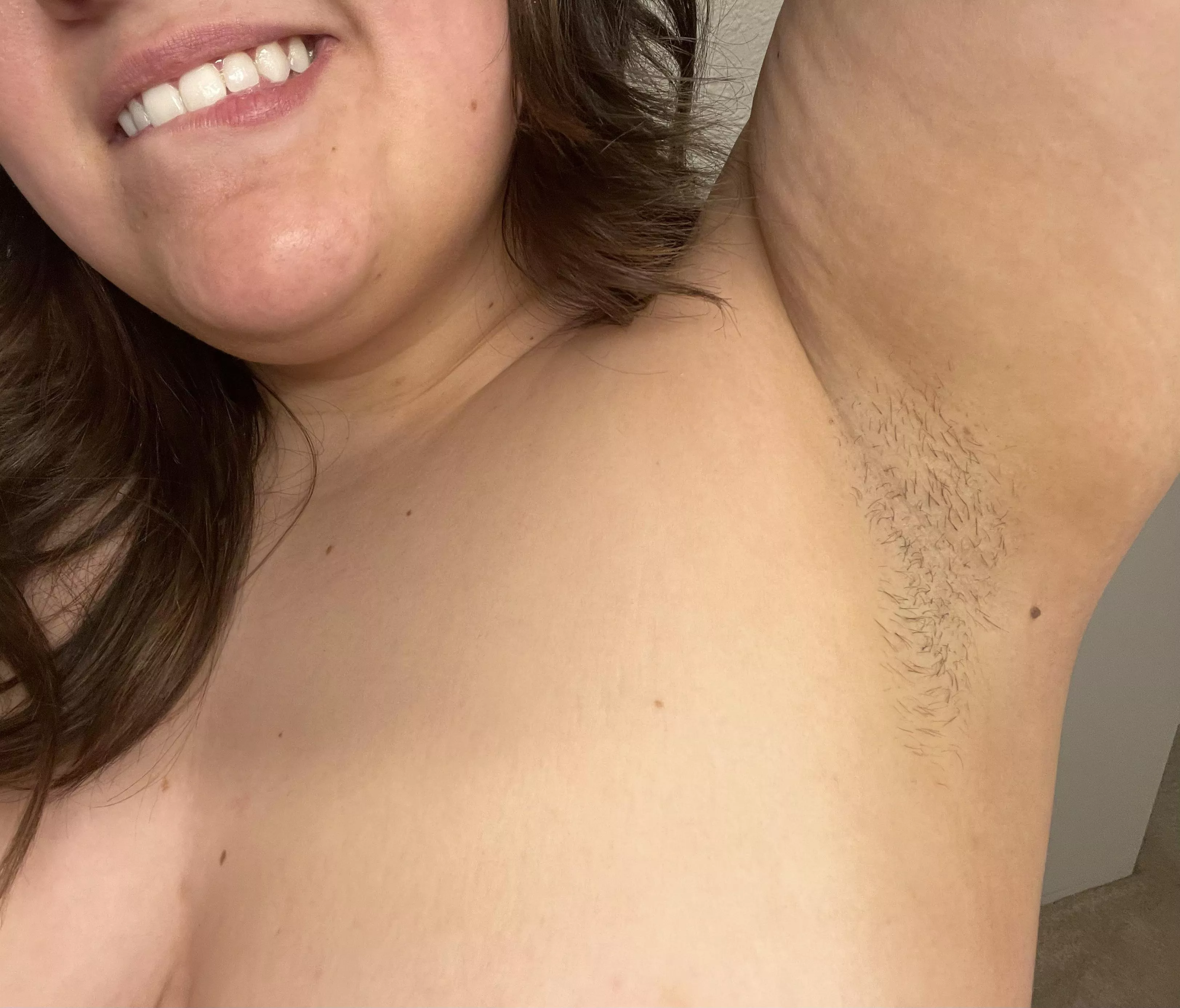 Growing out my armpit hairâ€¦