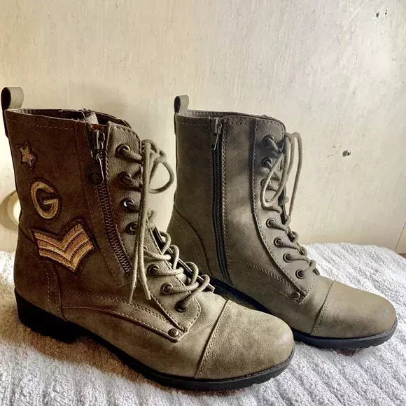 Guess brand military style boots (anyone know the model/make ?)