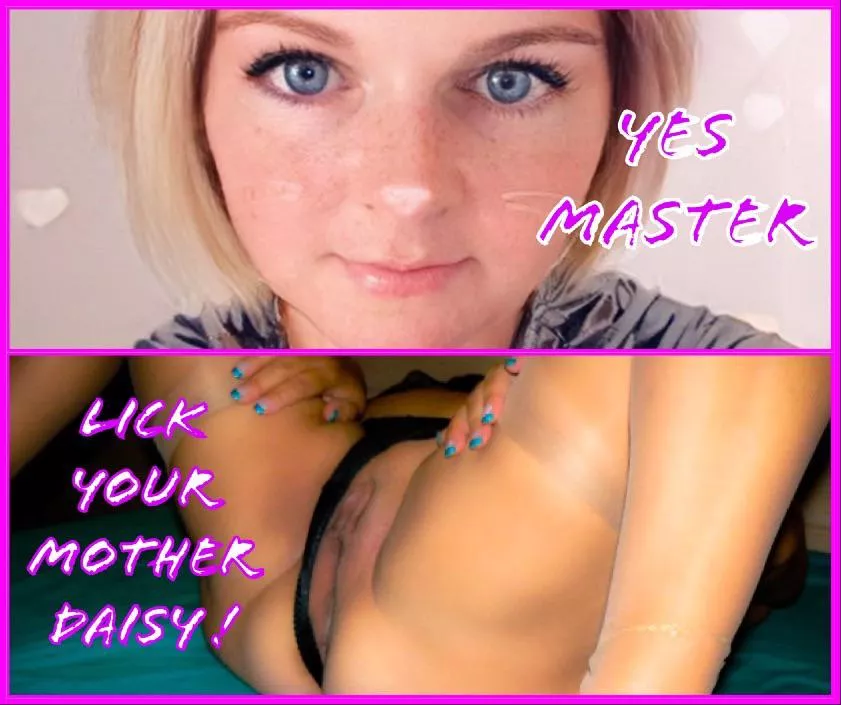 Guess who is the only woman daisy has tried? #daisy_slp #sissyexposed #sissy