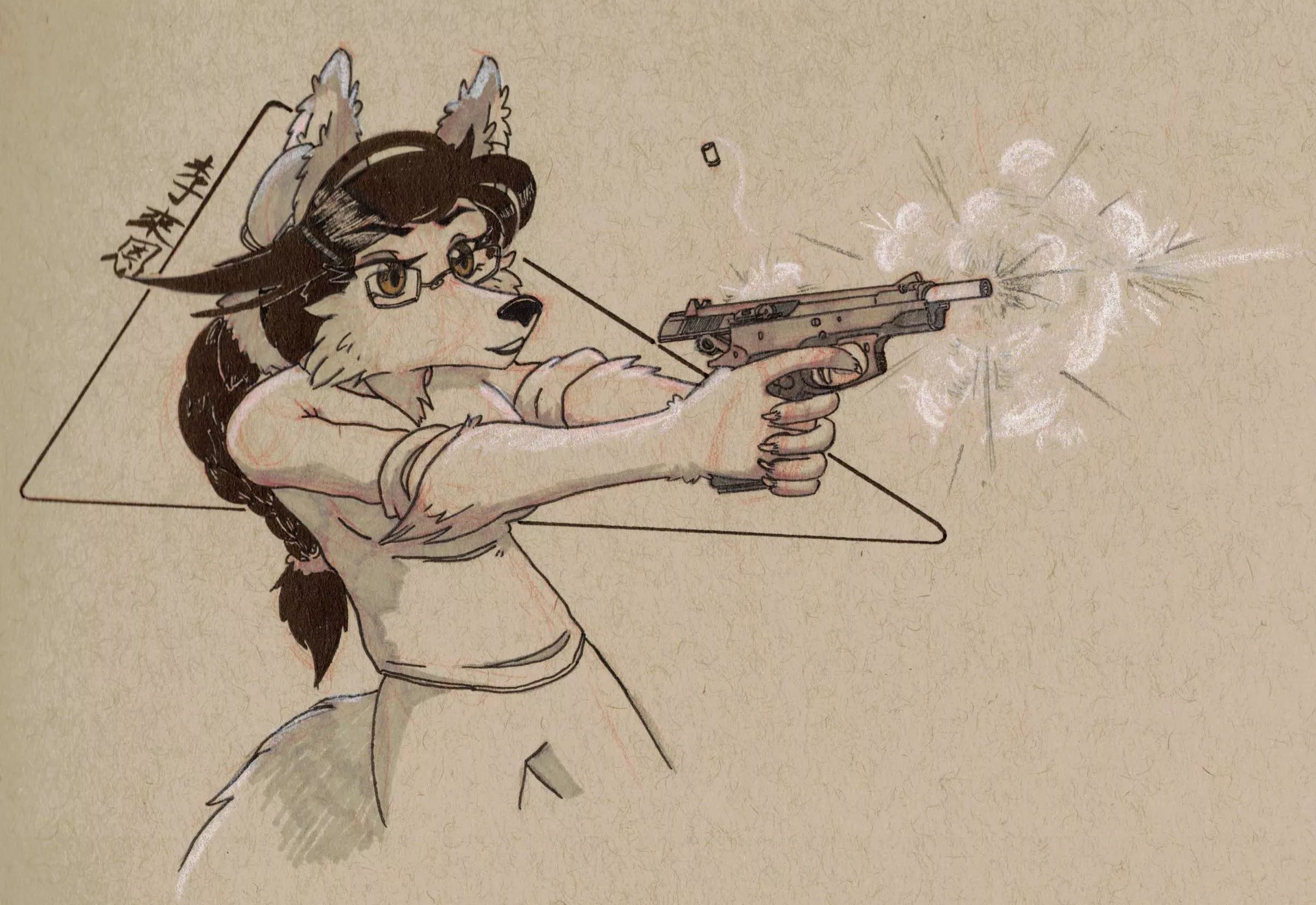 Gun Day Sunday 84! (Art By Me)