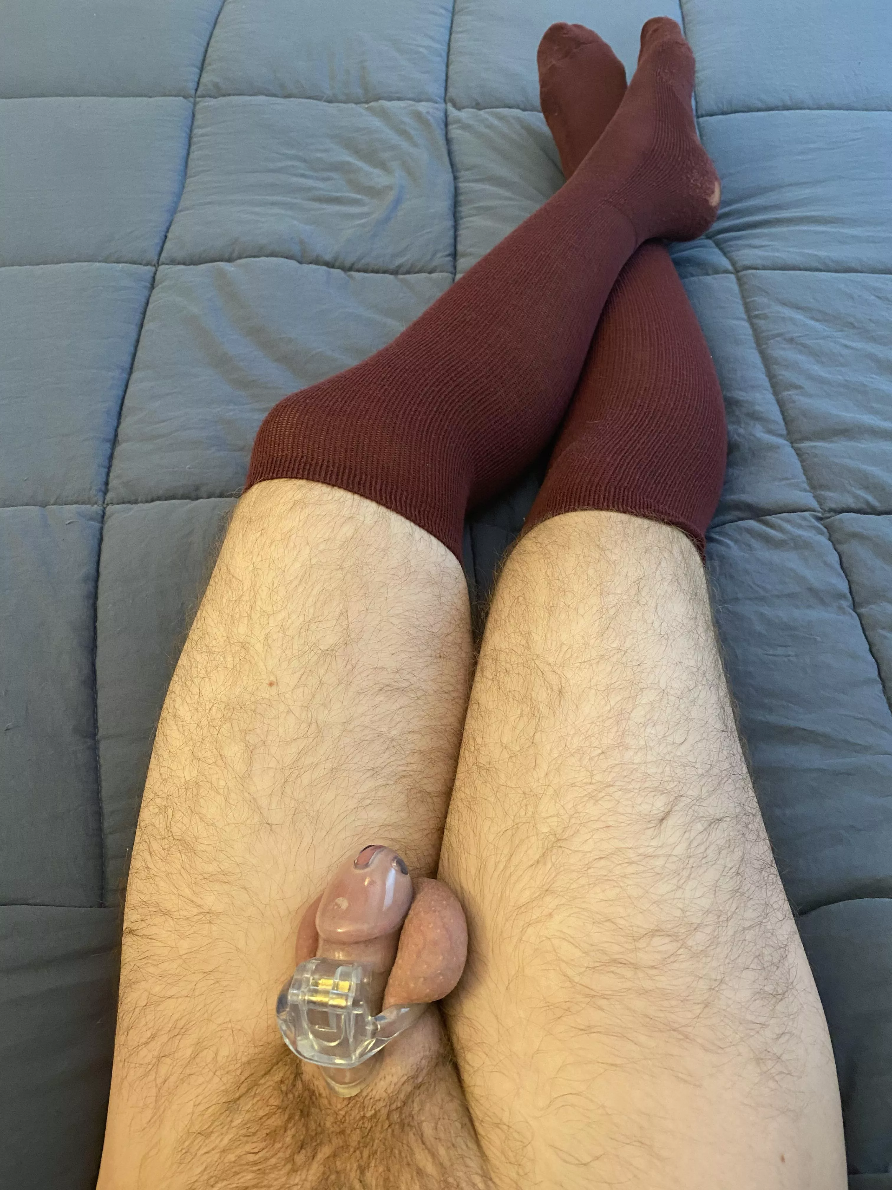 Guys can enjoy wearing knee highs too right?