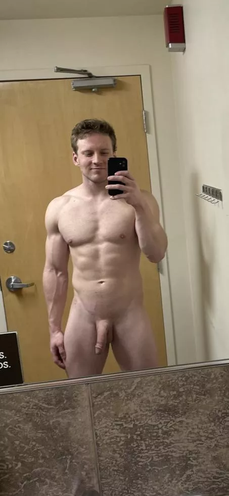 Gym bathroom