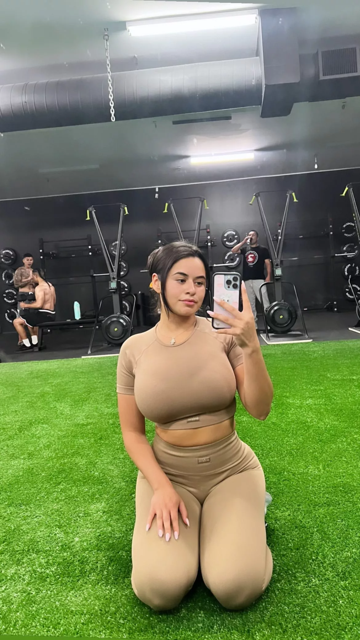 Gym busty