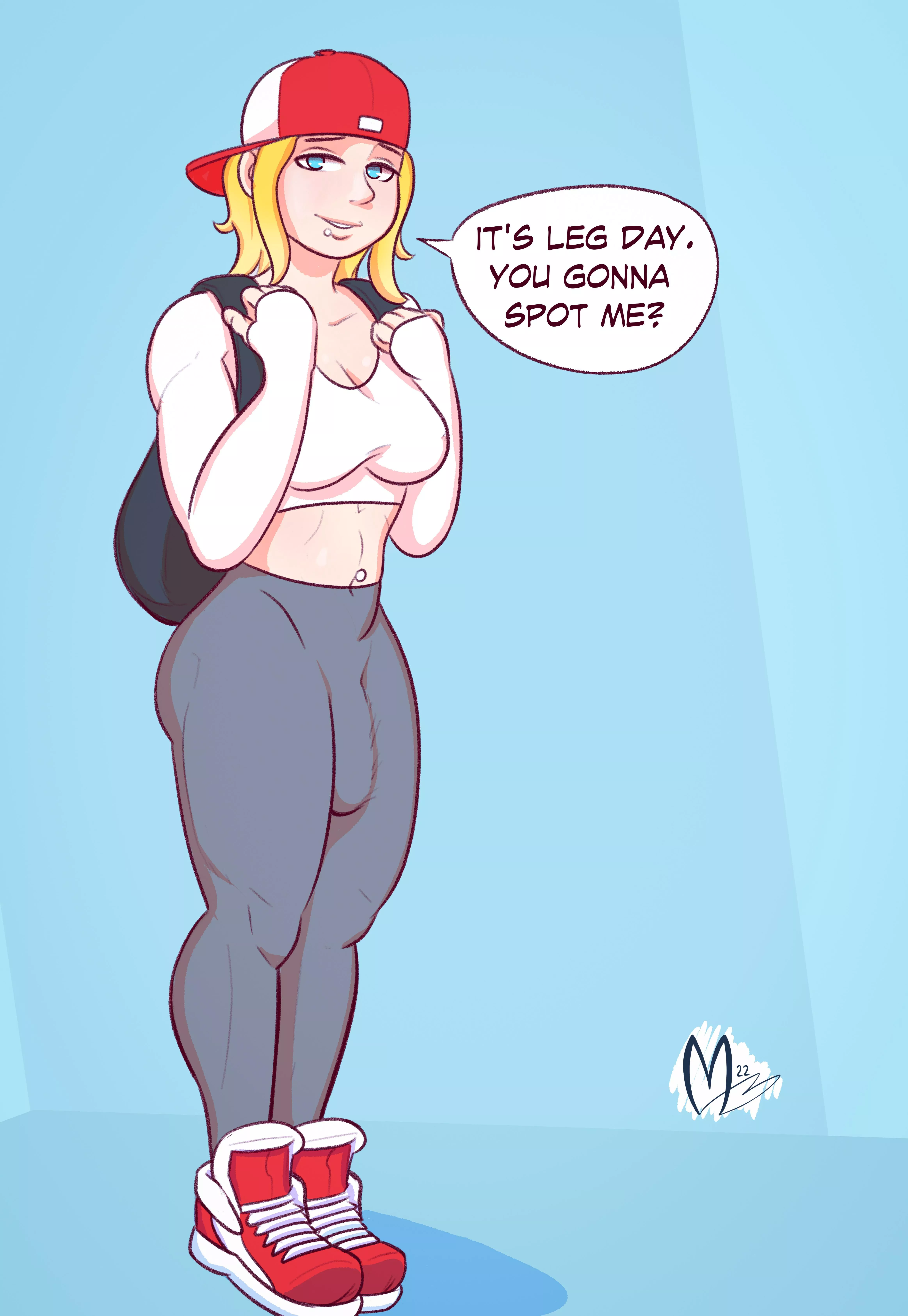 Gym rat Futa needs a spotter