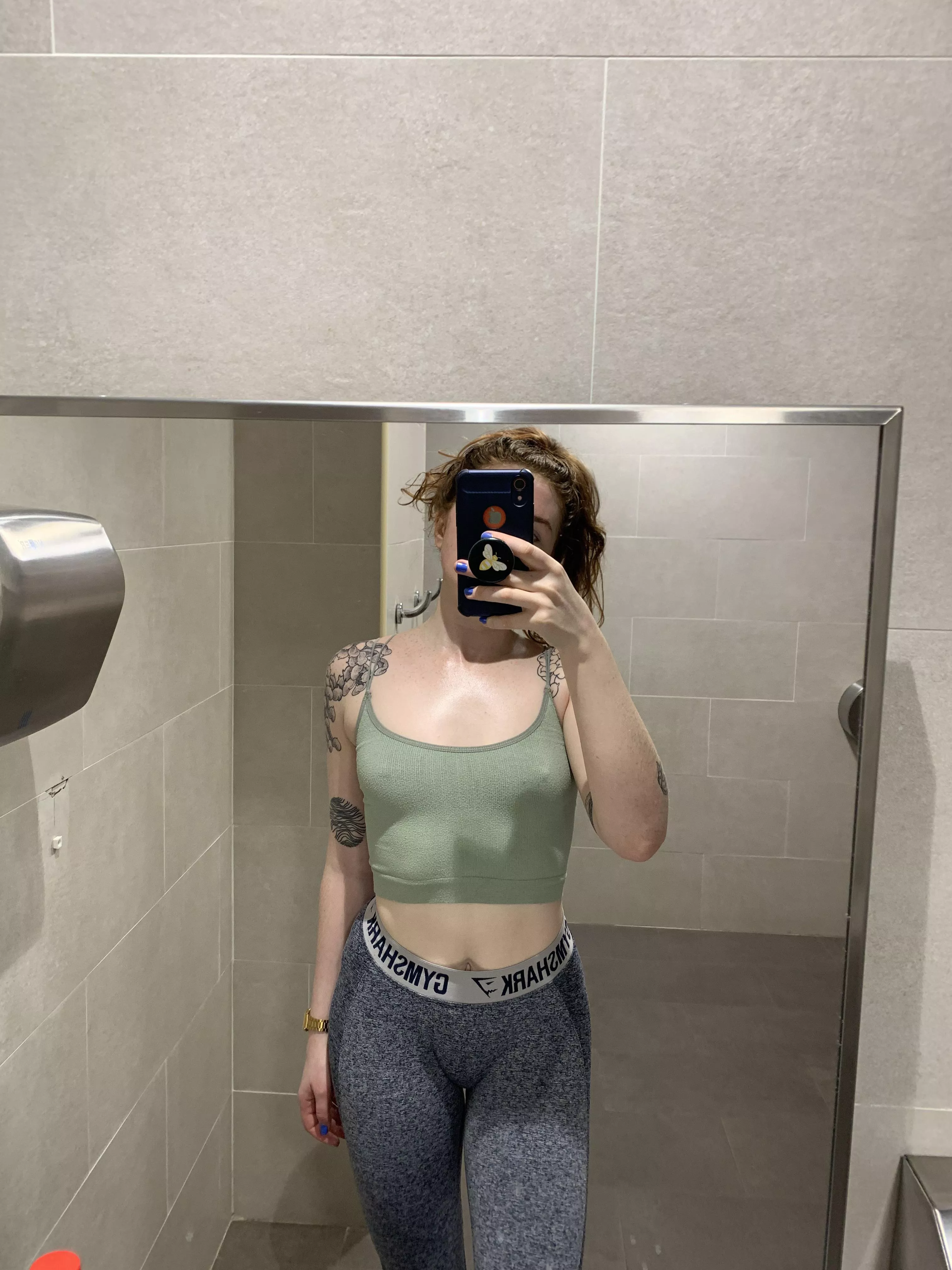 Gym selfie