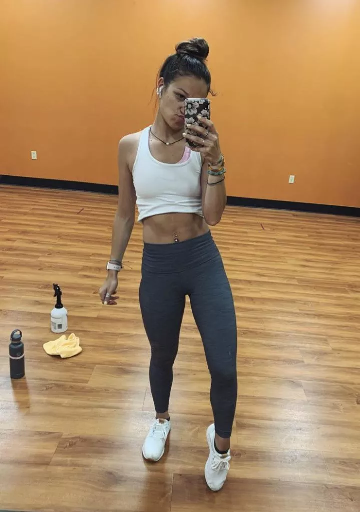 Gym selfie