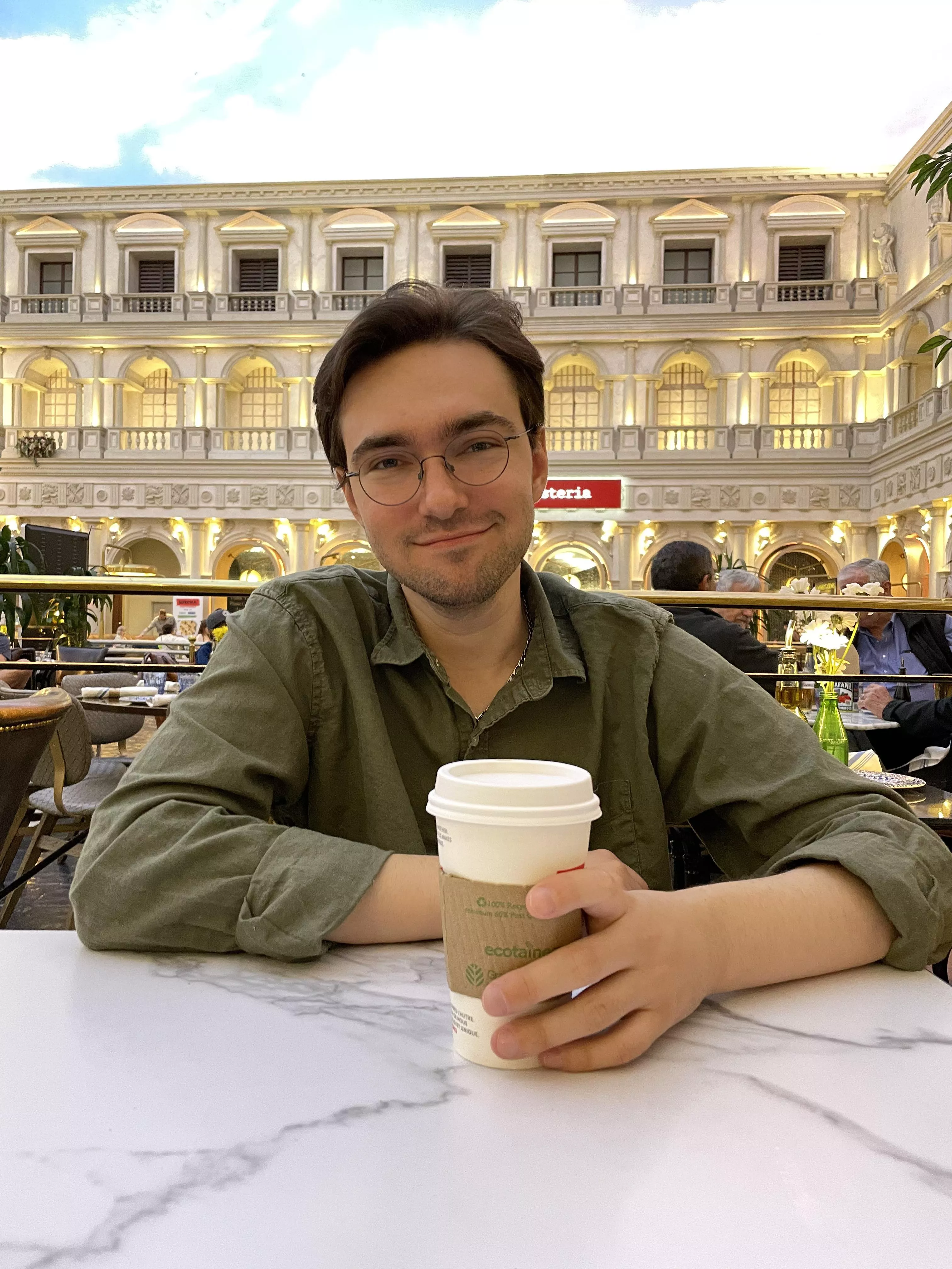 Had a coffee in the Venetian in Vegas, now I just need to go to the actual Venice :)