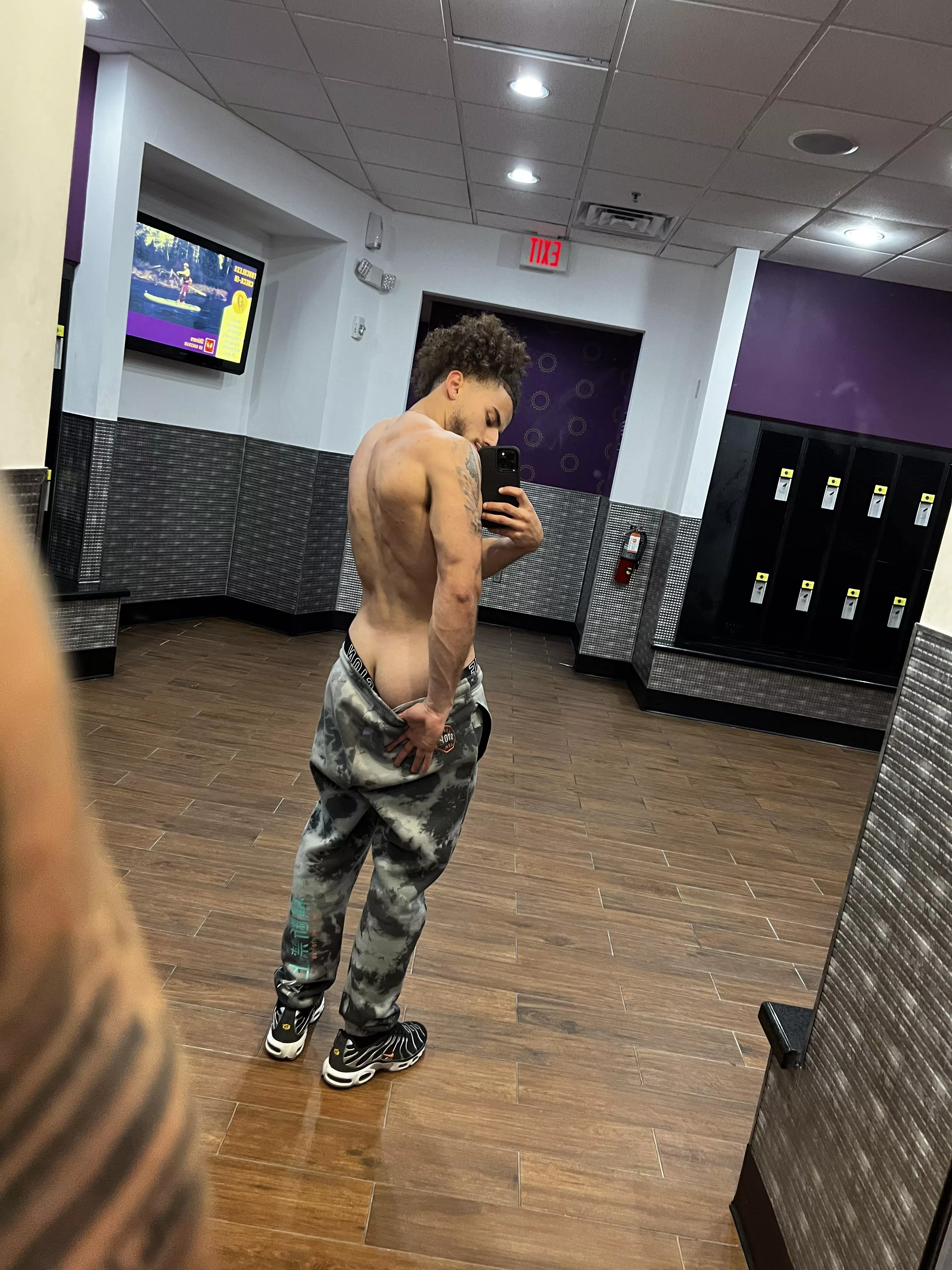 Had a great workout at the gym 🥵