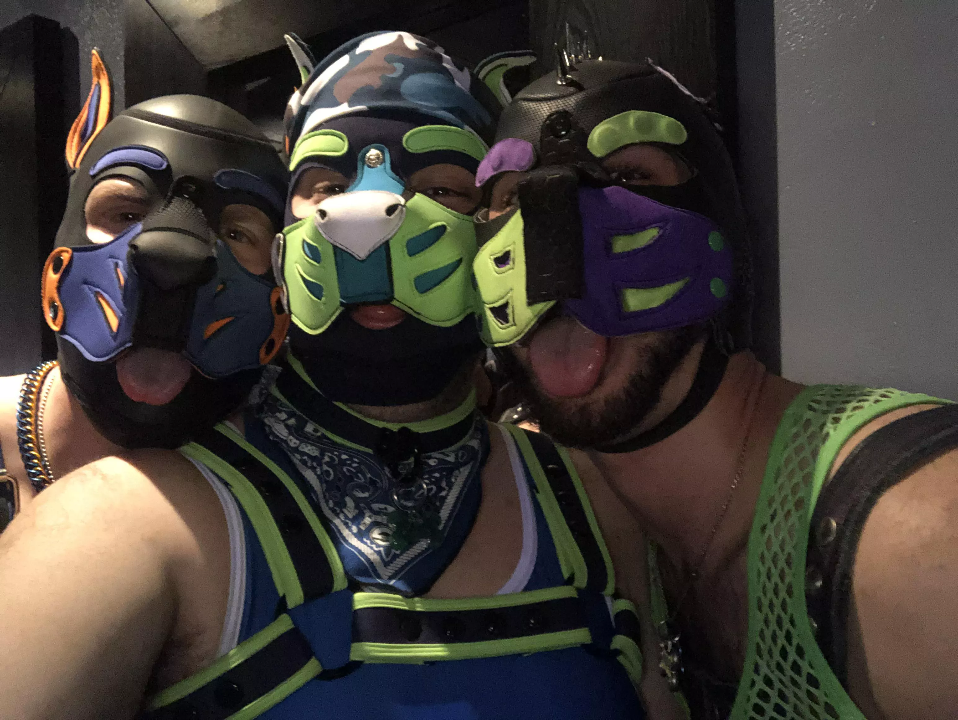 Had a pawesome time at vice versa’s fetish night in Morgantown!