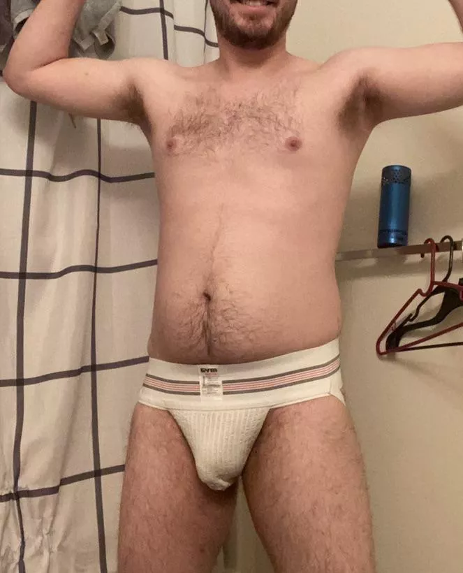 Hairy bro jockstrap