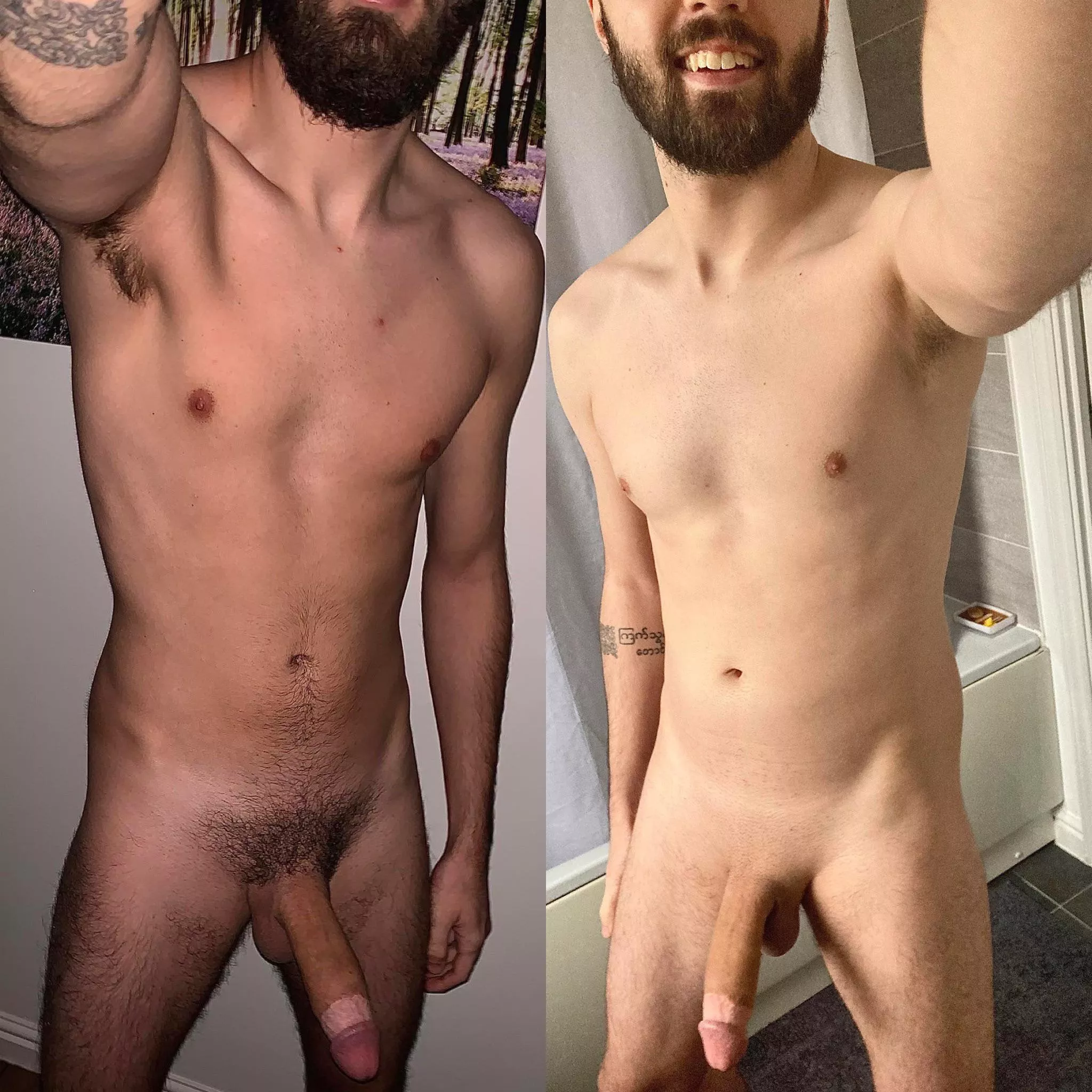 Hairy or shaven?