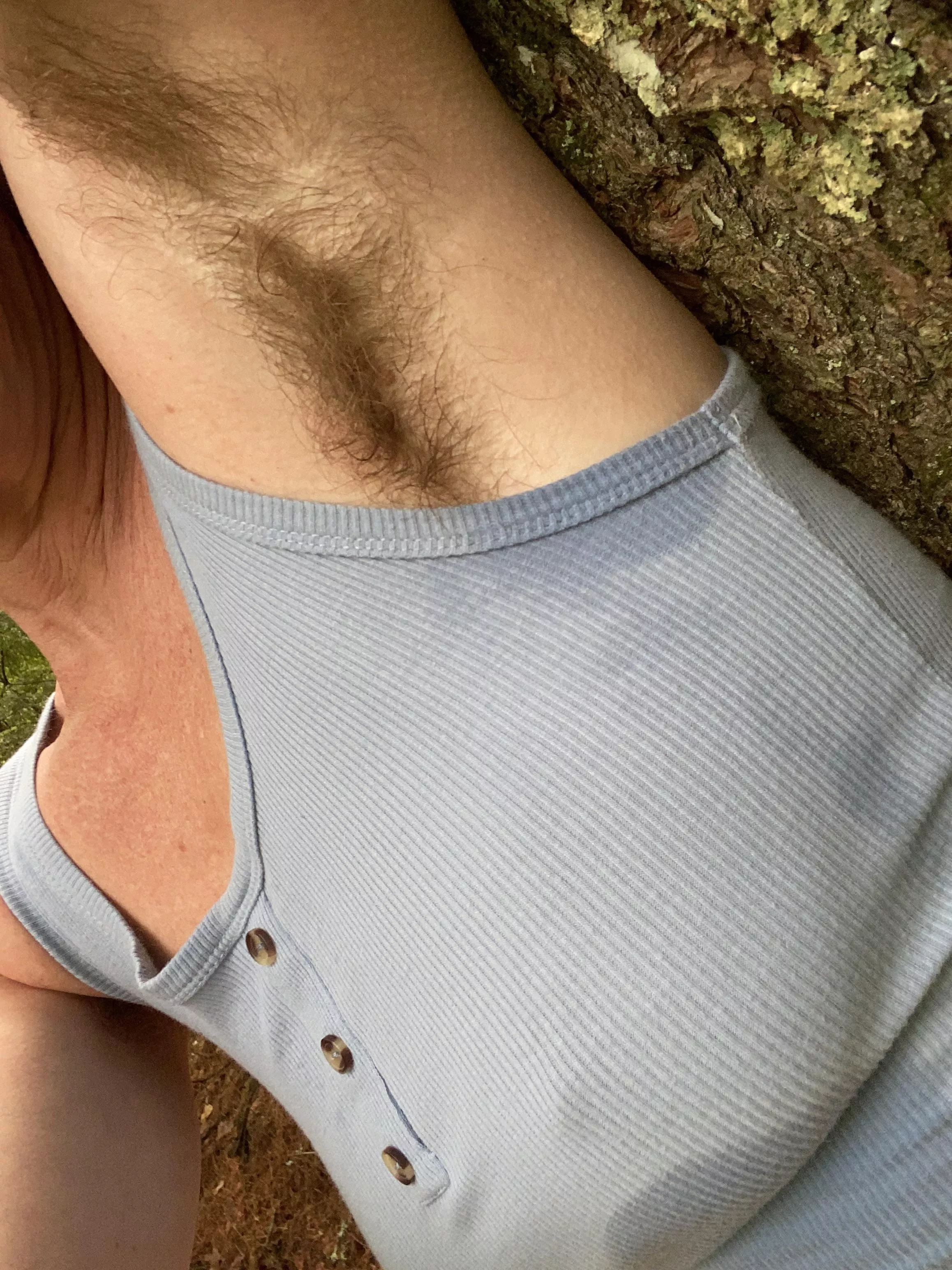 Hairy, sweaty and overall dirty