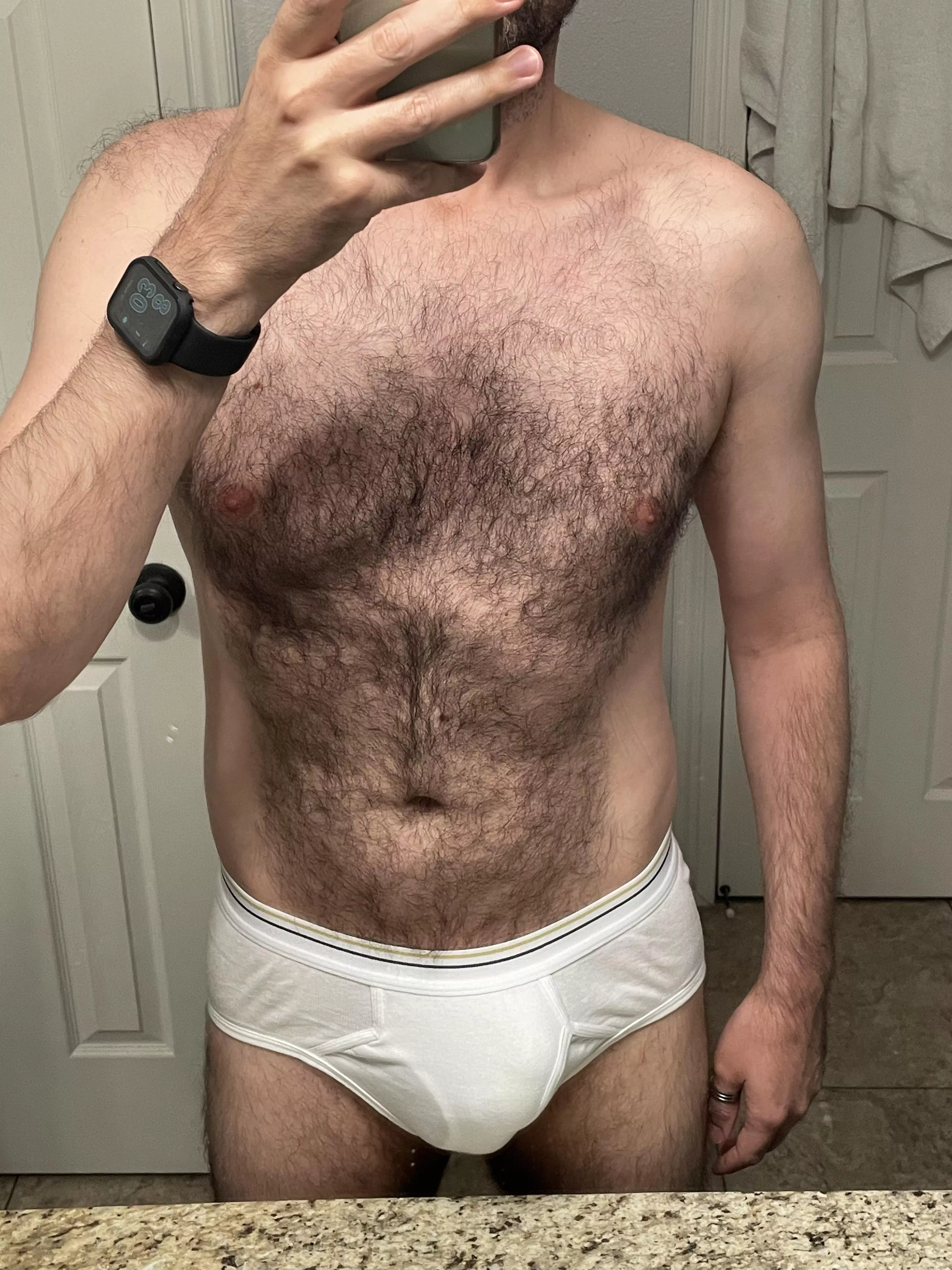 Hairy + Tighty Whities